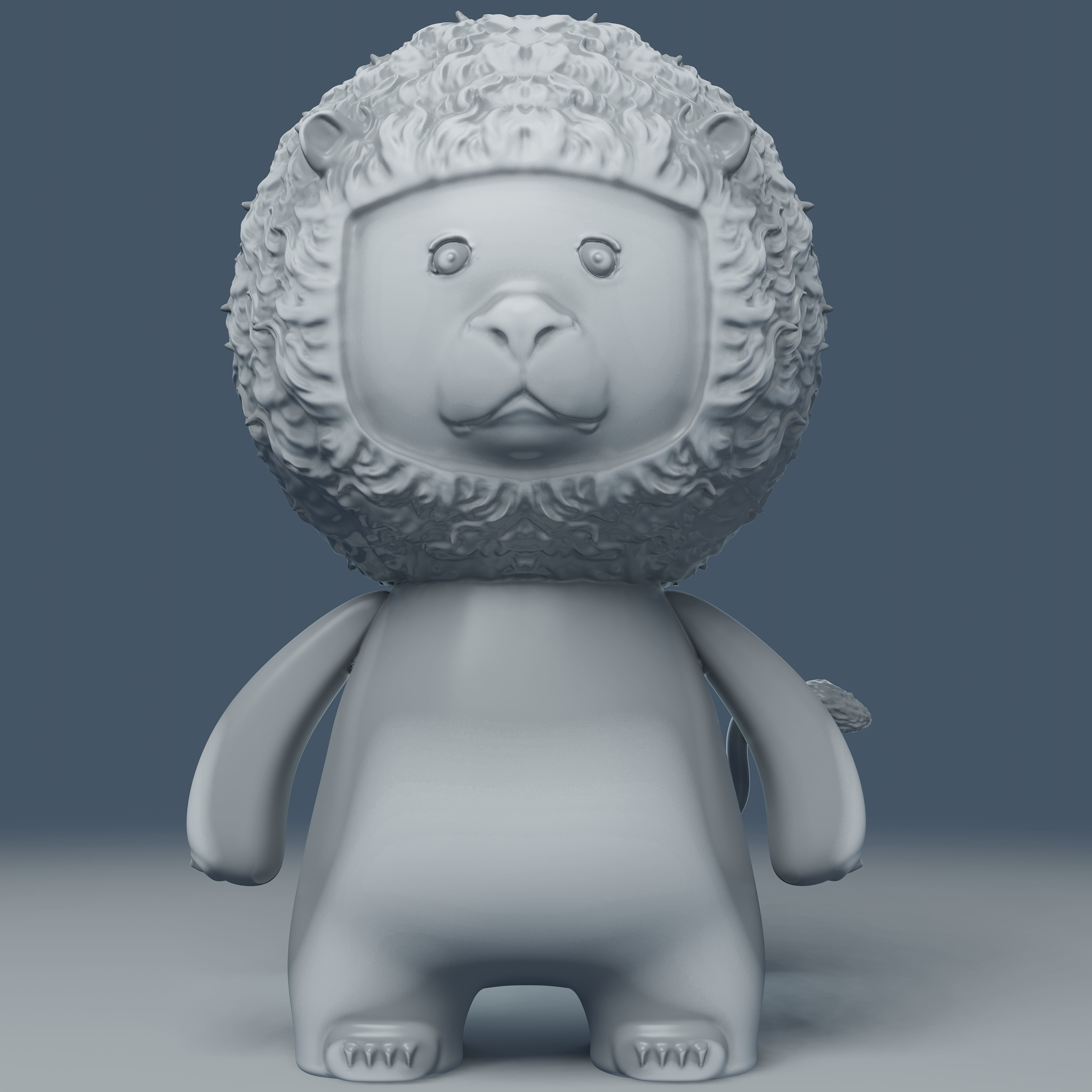 Little Lion - 3D Print Model 3D print model_1