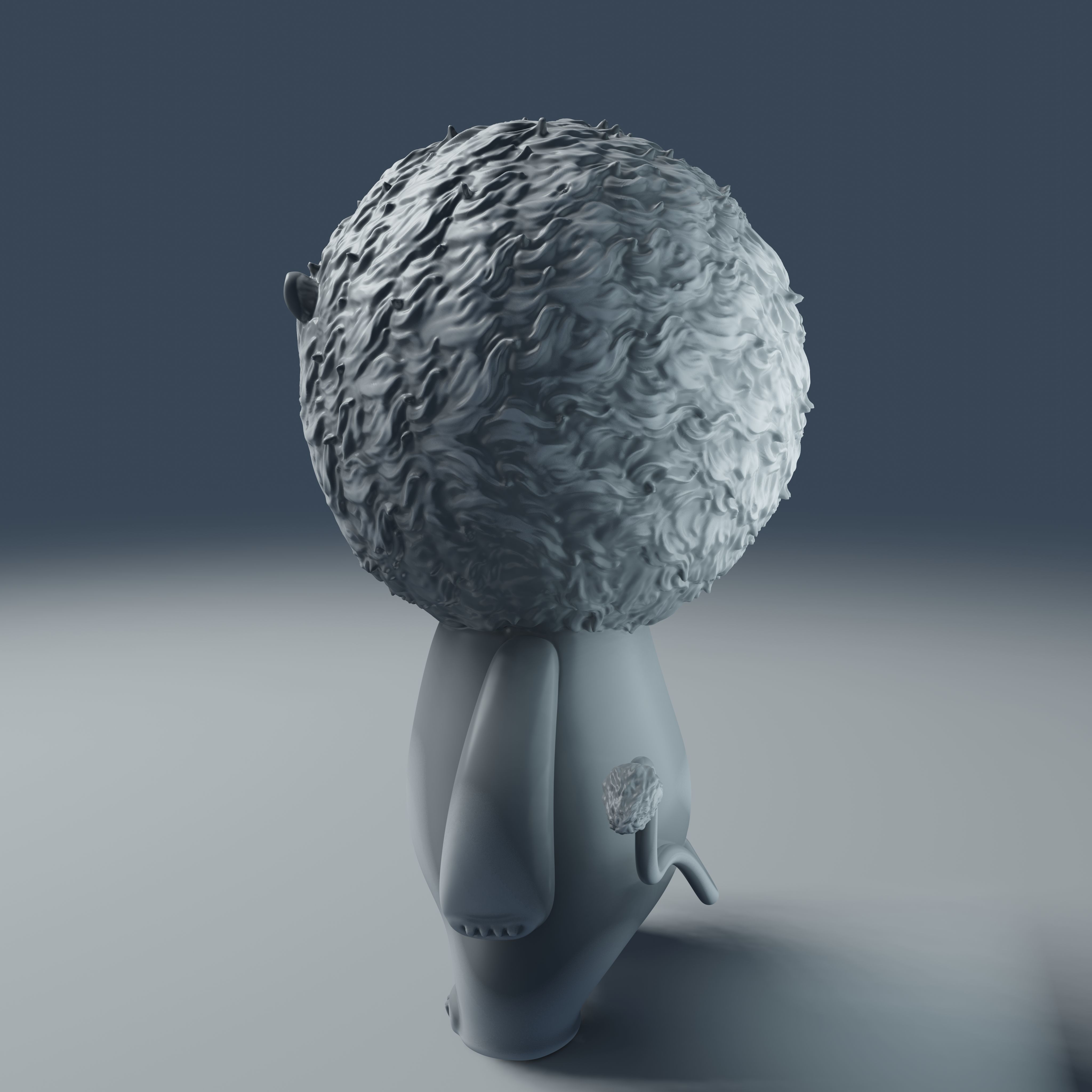 Little Lion - 3D Print Model 3D print model_16