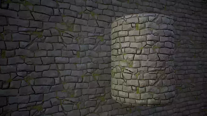 Castle Wall Material