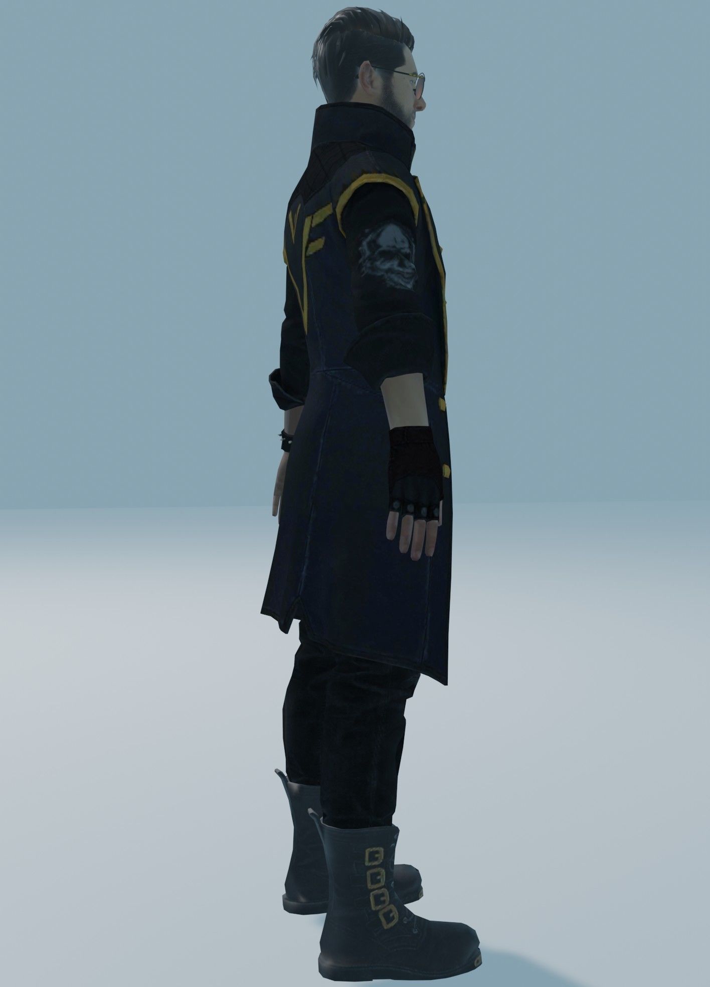 garena free fire DJalok 3d model Free low-poly 3D model_31