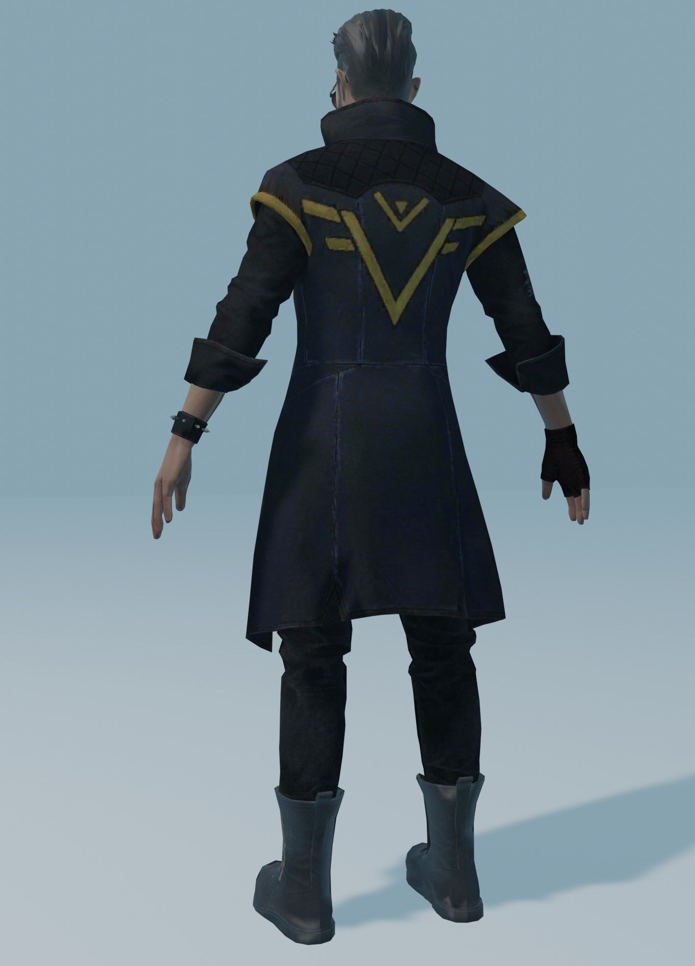 garena free fire DJalok 3d model Free low-poly 3D model_57