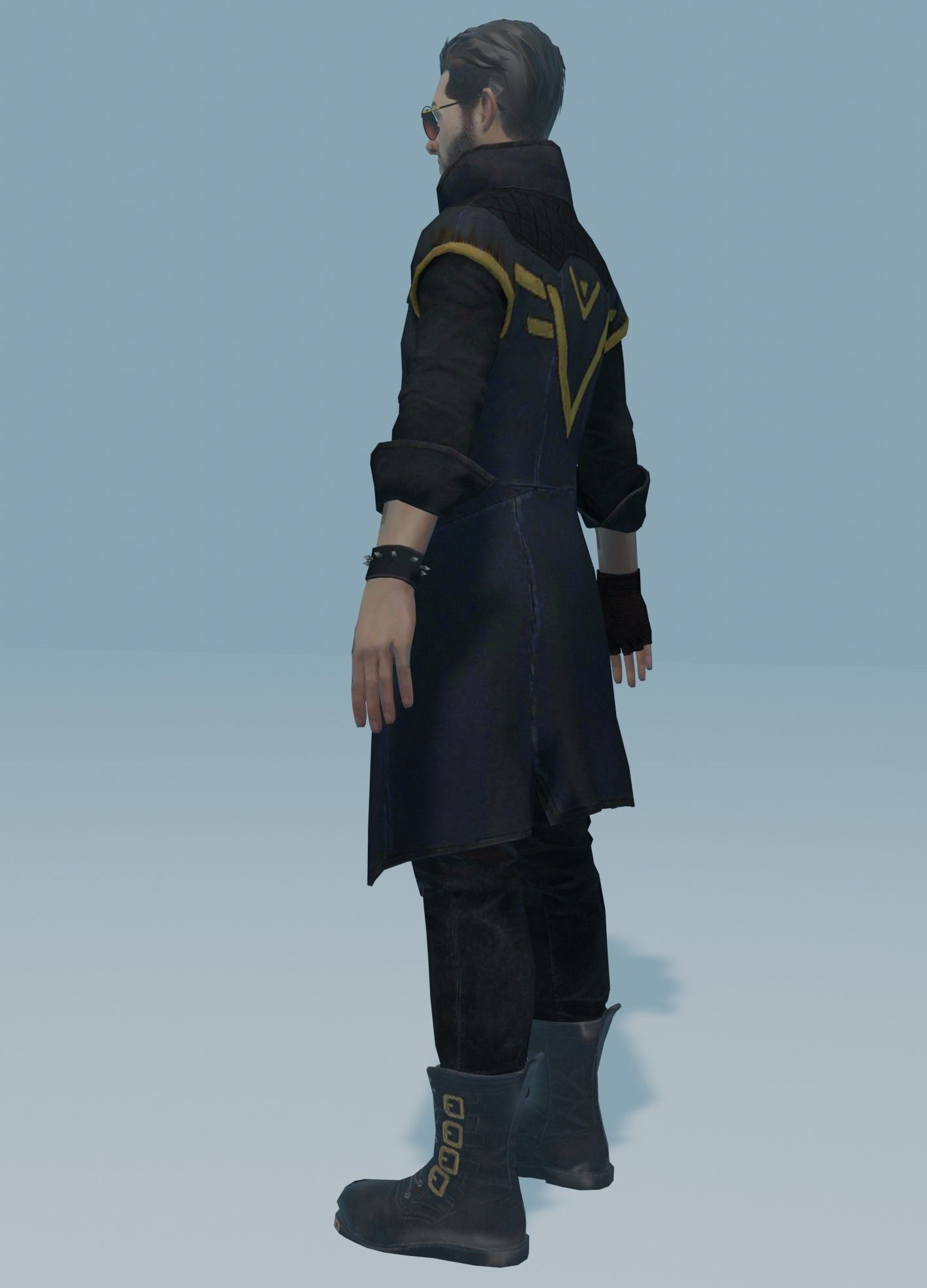 garena free fire DJalok 3d model Free low-poly 3D model_69