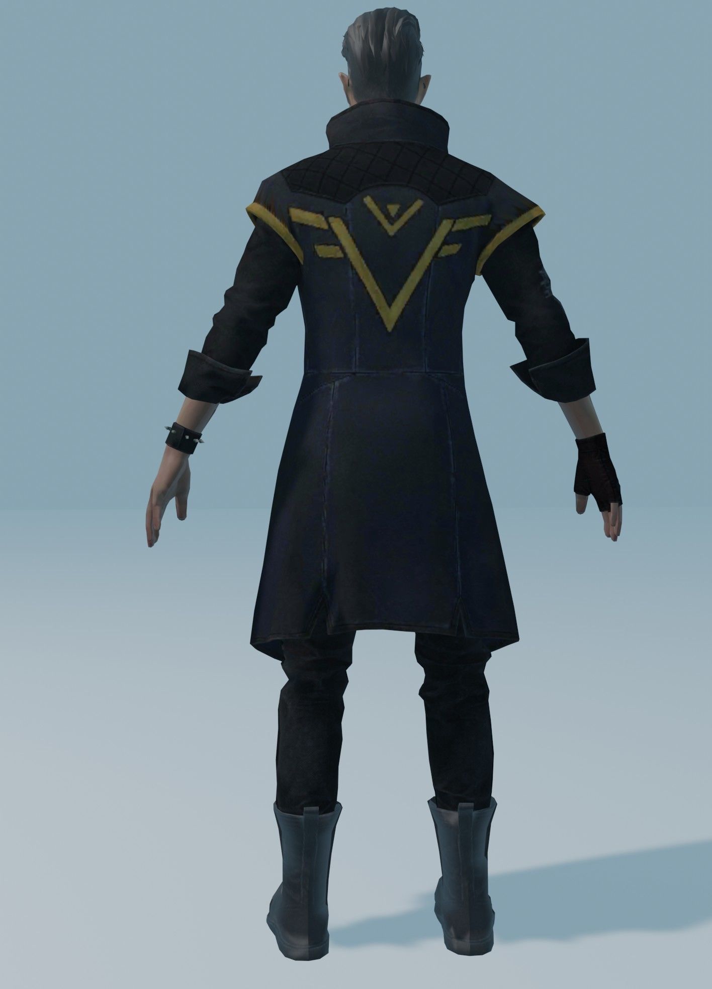 garena free fire DJalok 3d model Free low-poly 3D model_53