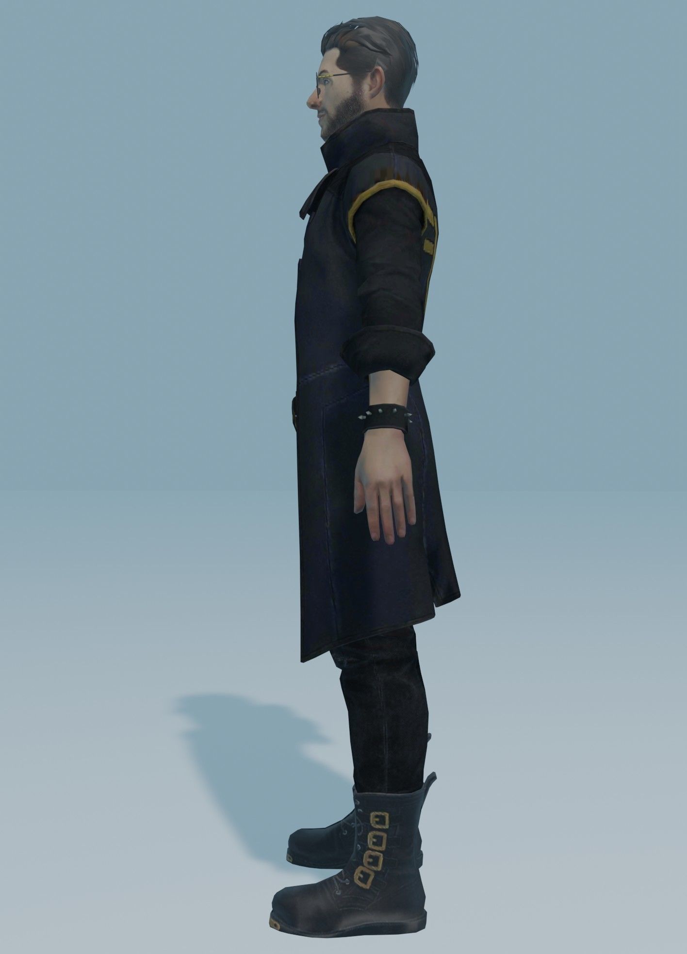 garena free fire DJalok 3d model Free low-poly 3D model_76