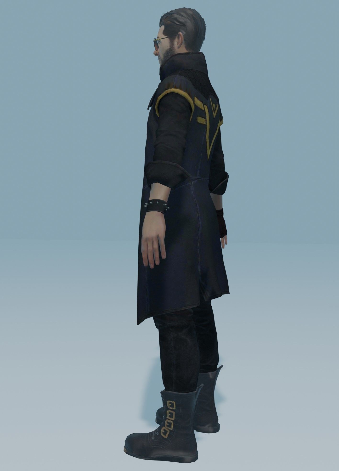 garena free fire DJalok 3d model Free low-poly 3D model_71