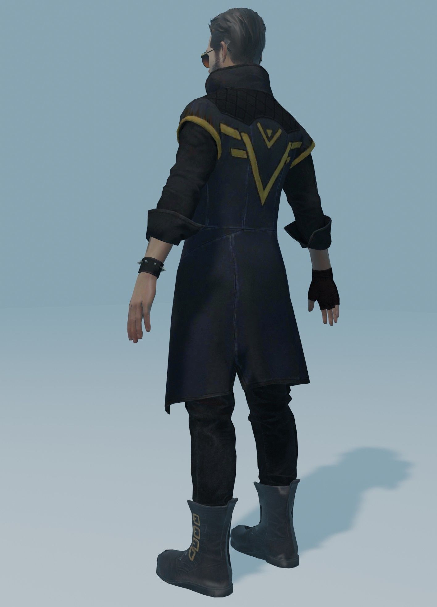 garena free fire DJalok 3d model Free low-poly 3D model_64