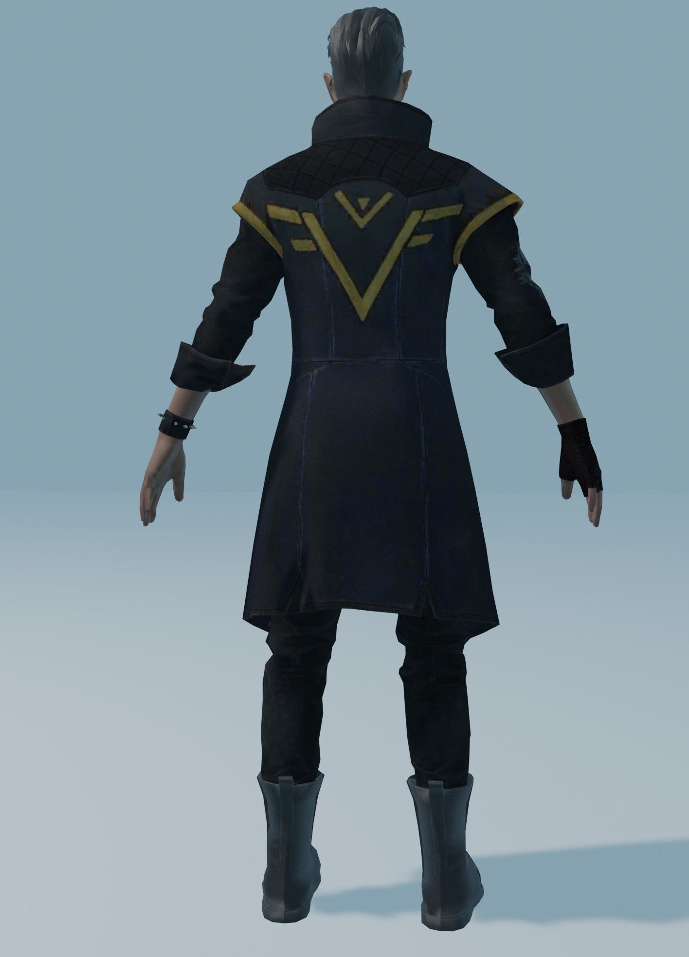 garena free fire DJalok 3d model Free low-poly 3D model_50