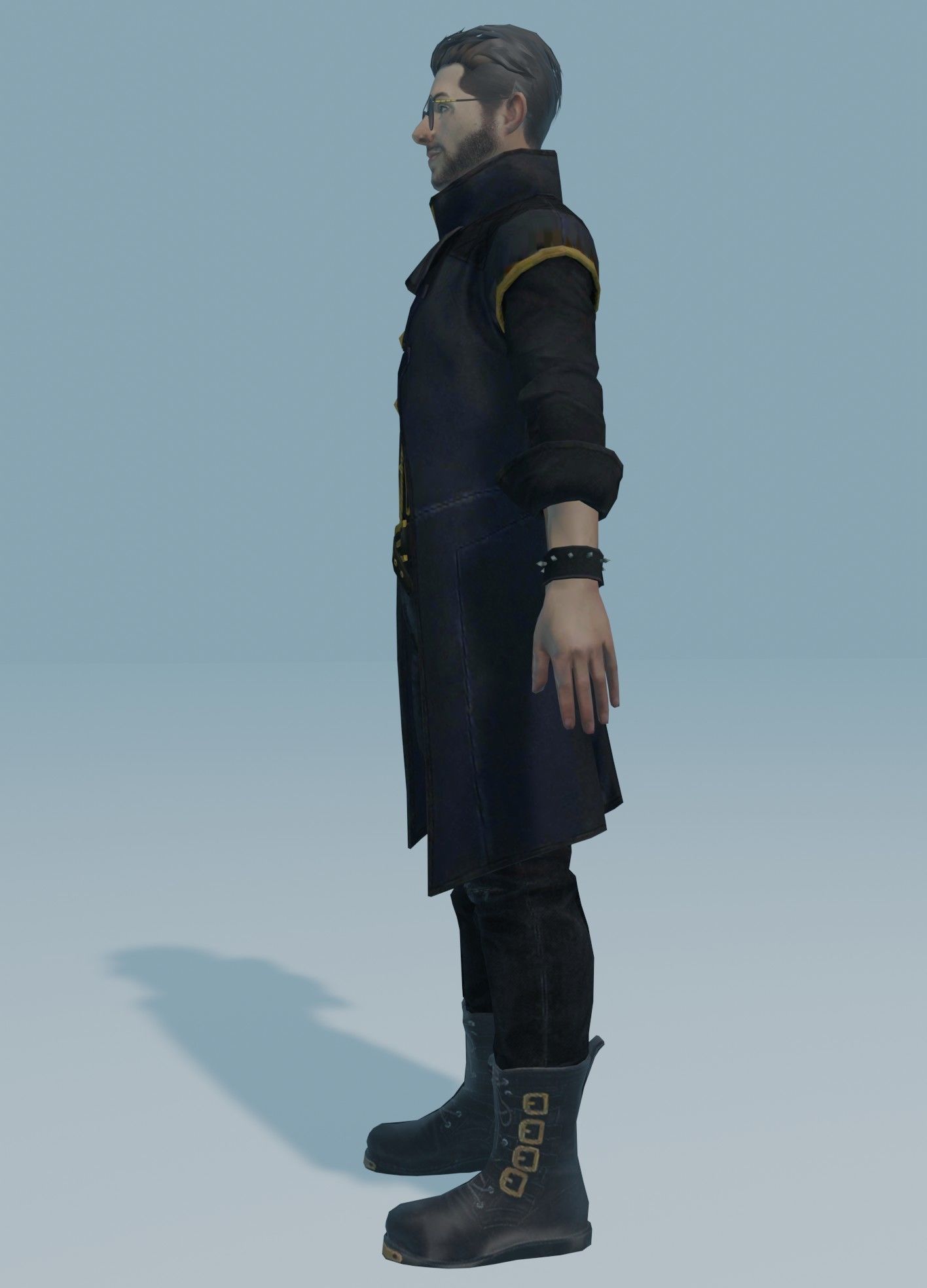 garena free fire DJalok 3d model Free low-poly 3D model_79