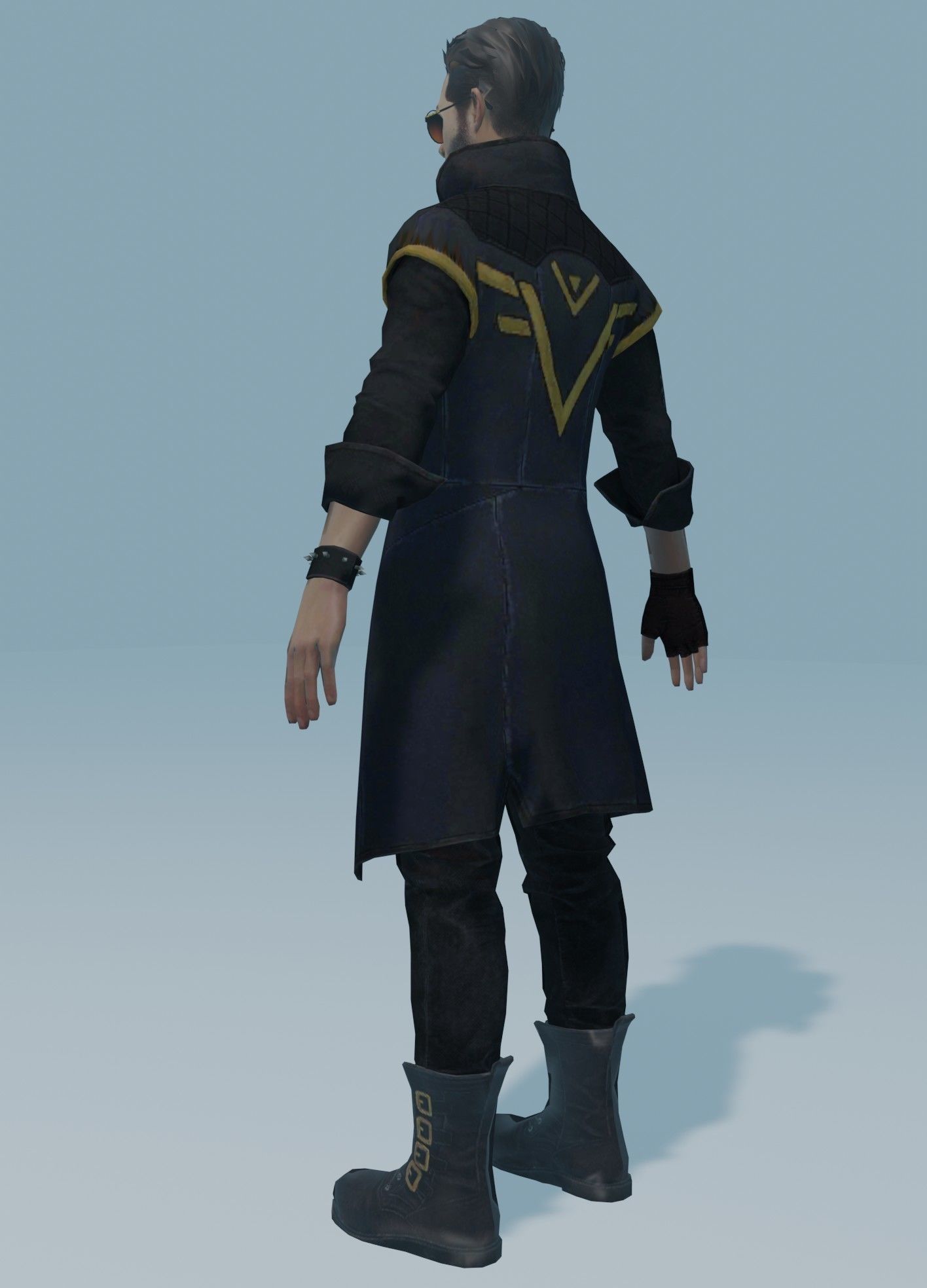 garena free fire DJalok 3d model Free low-poly 3D model_65