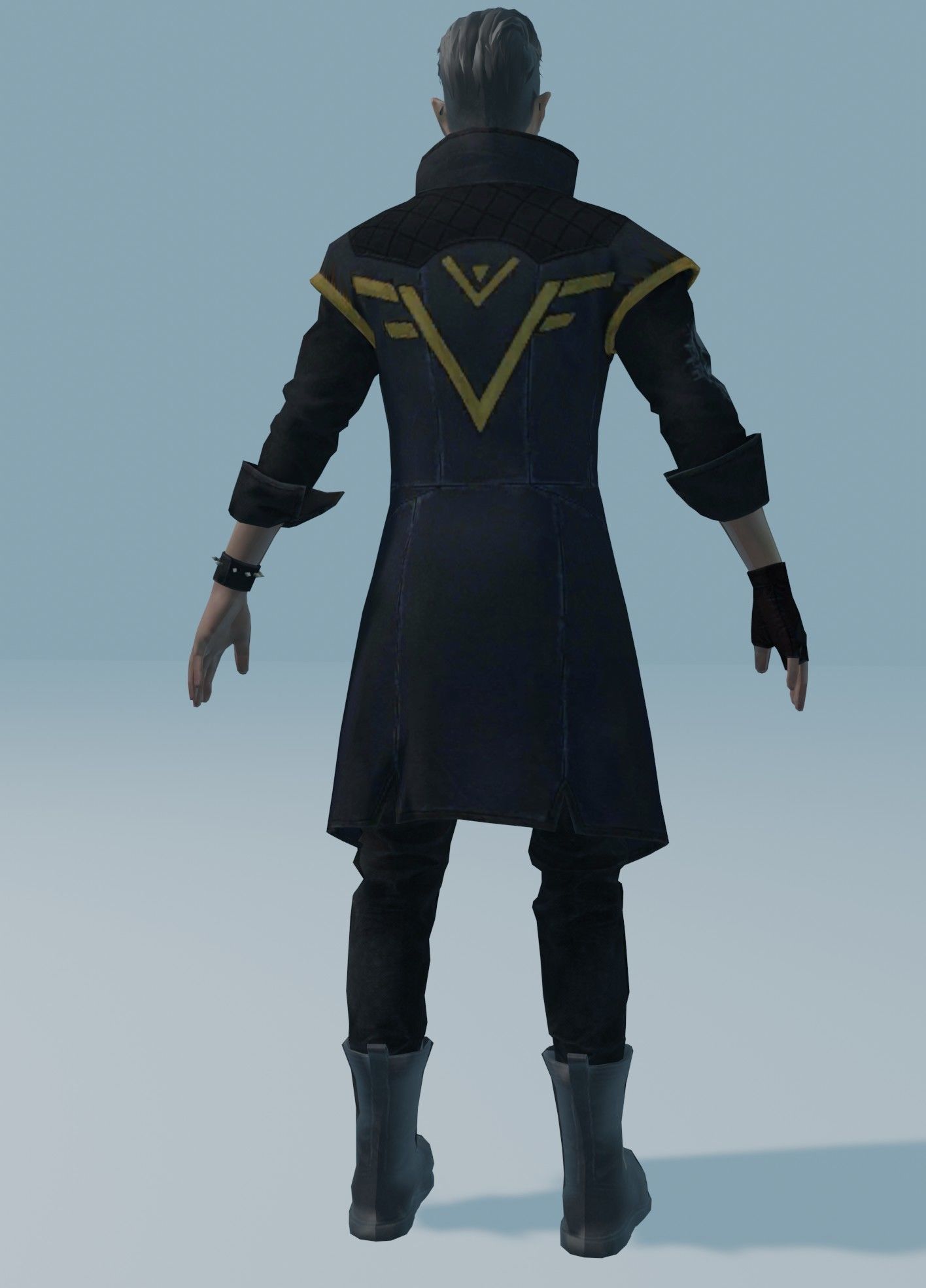 garena free fire DJalok 3d model Free low-poly 3D model_49