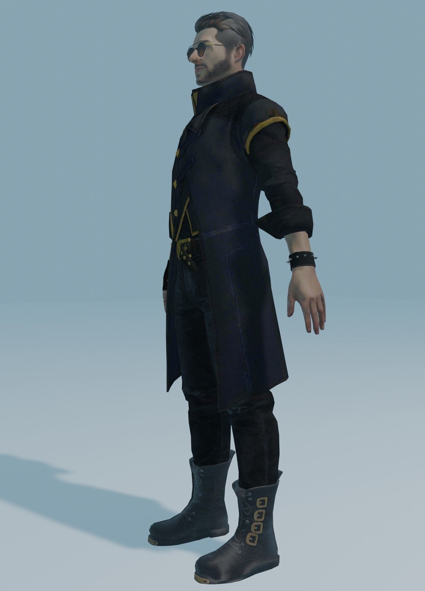 garena free fire DJalok 3d model Free low-poly 3D model_85