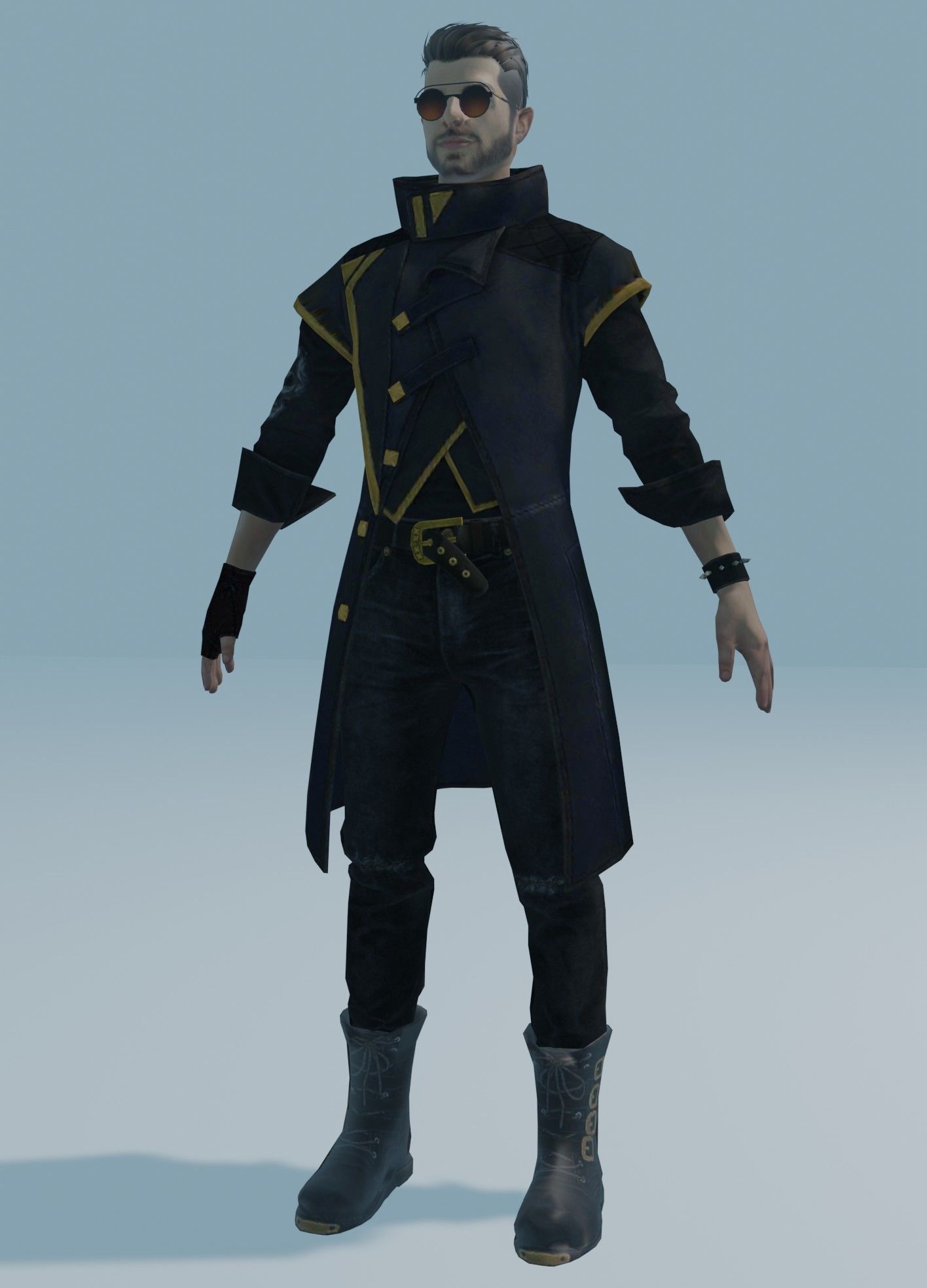 garena free fire DJalok 3d model Free low-poly 3D model_97