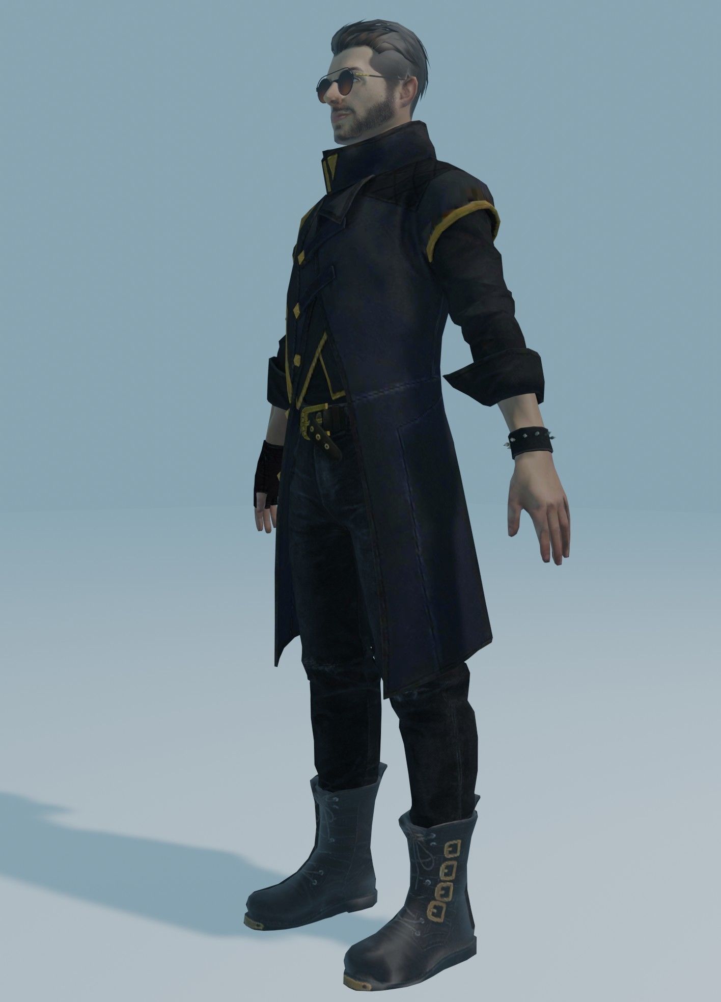 garena free fire DJalok 3d model Free low-poly 3D model_87