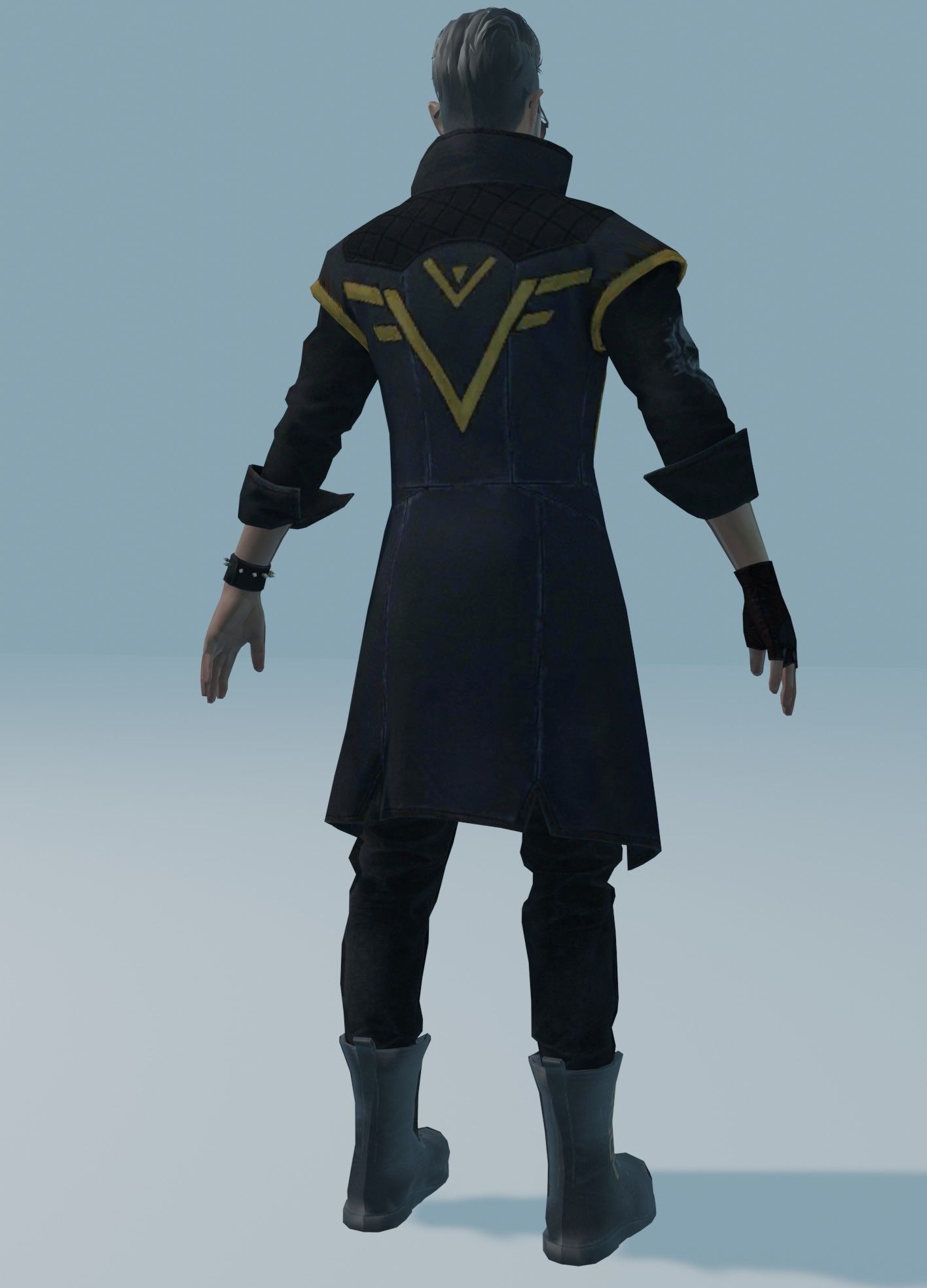 garena free fire DJalok 3d model Free low-poly 3D model_46