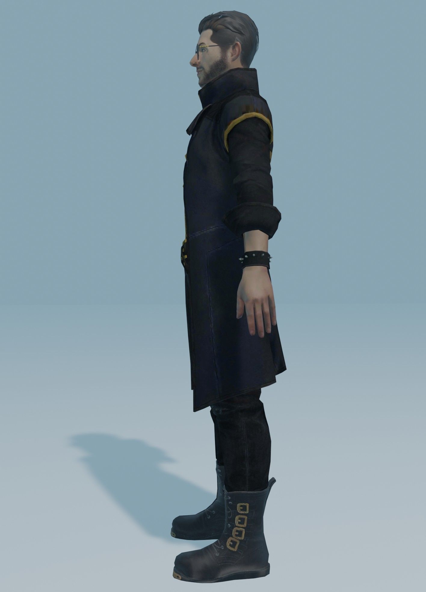 garena free fire DJalok 3d model Free low-poly 3D model_78