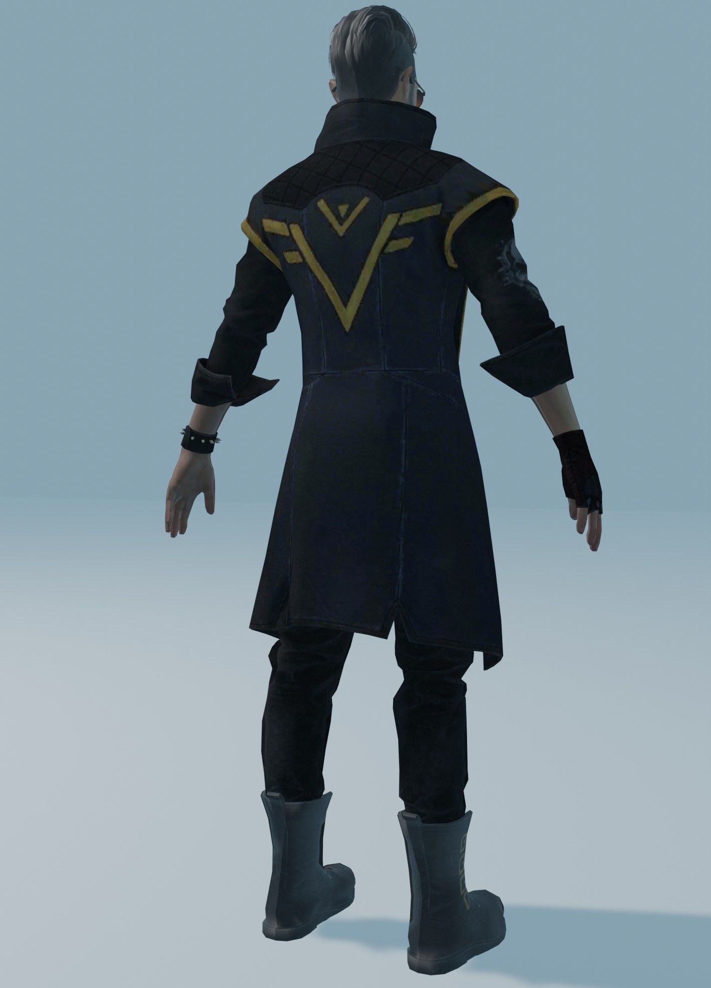 garena free fire DJalok 3d model Free low-poly 3D model_44