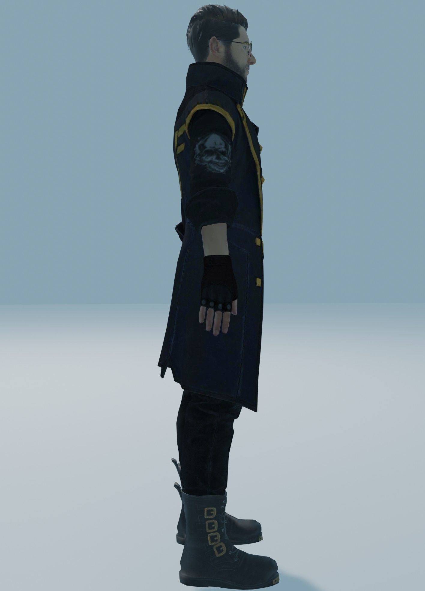 garena free fire DJalok 3d model Free low-poly 3D model_28