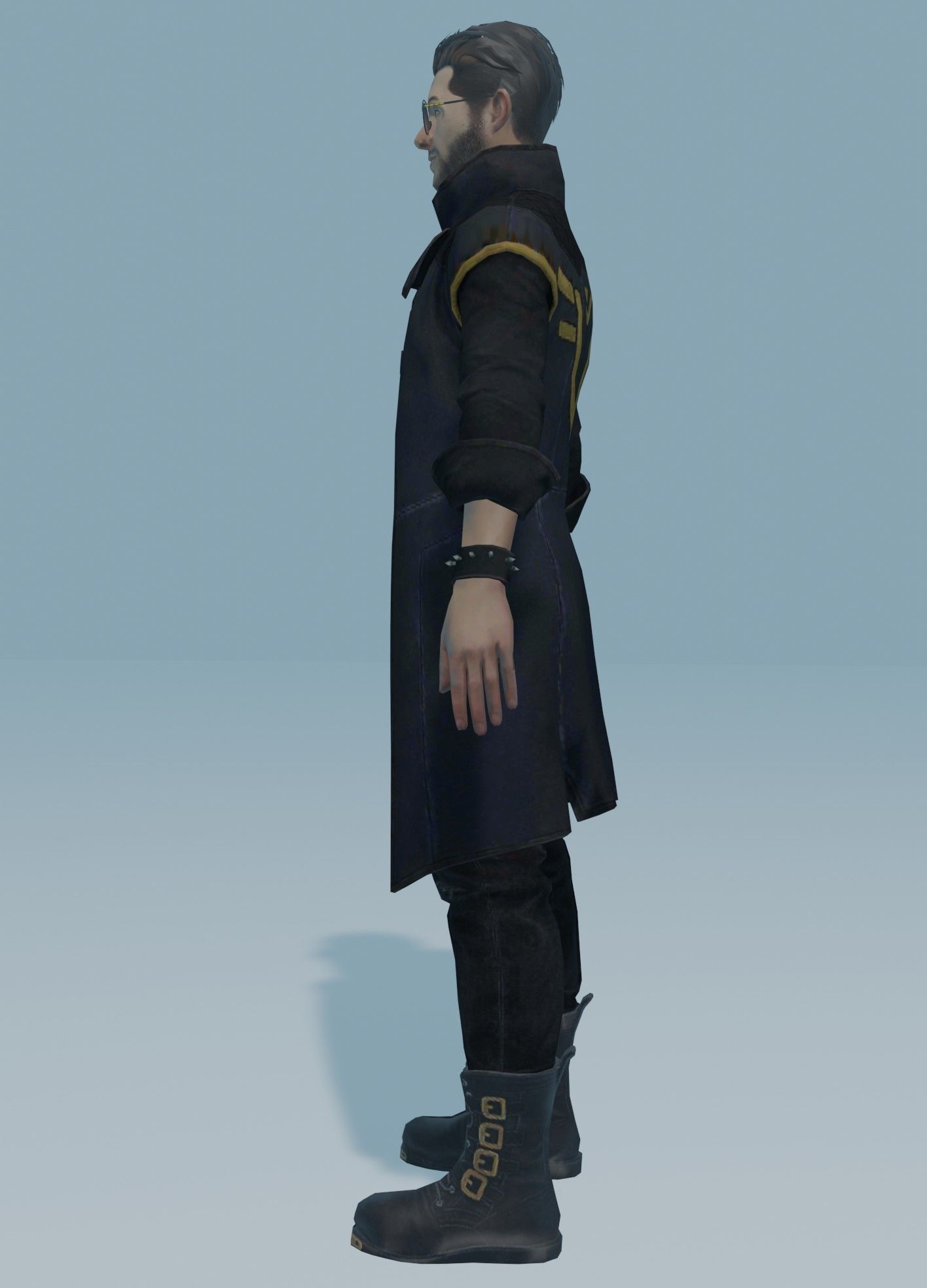 garena free fire DJalok 3d model Free low-poly 3D model_74