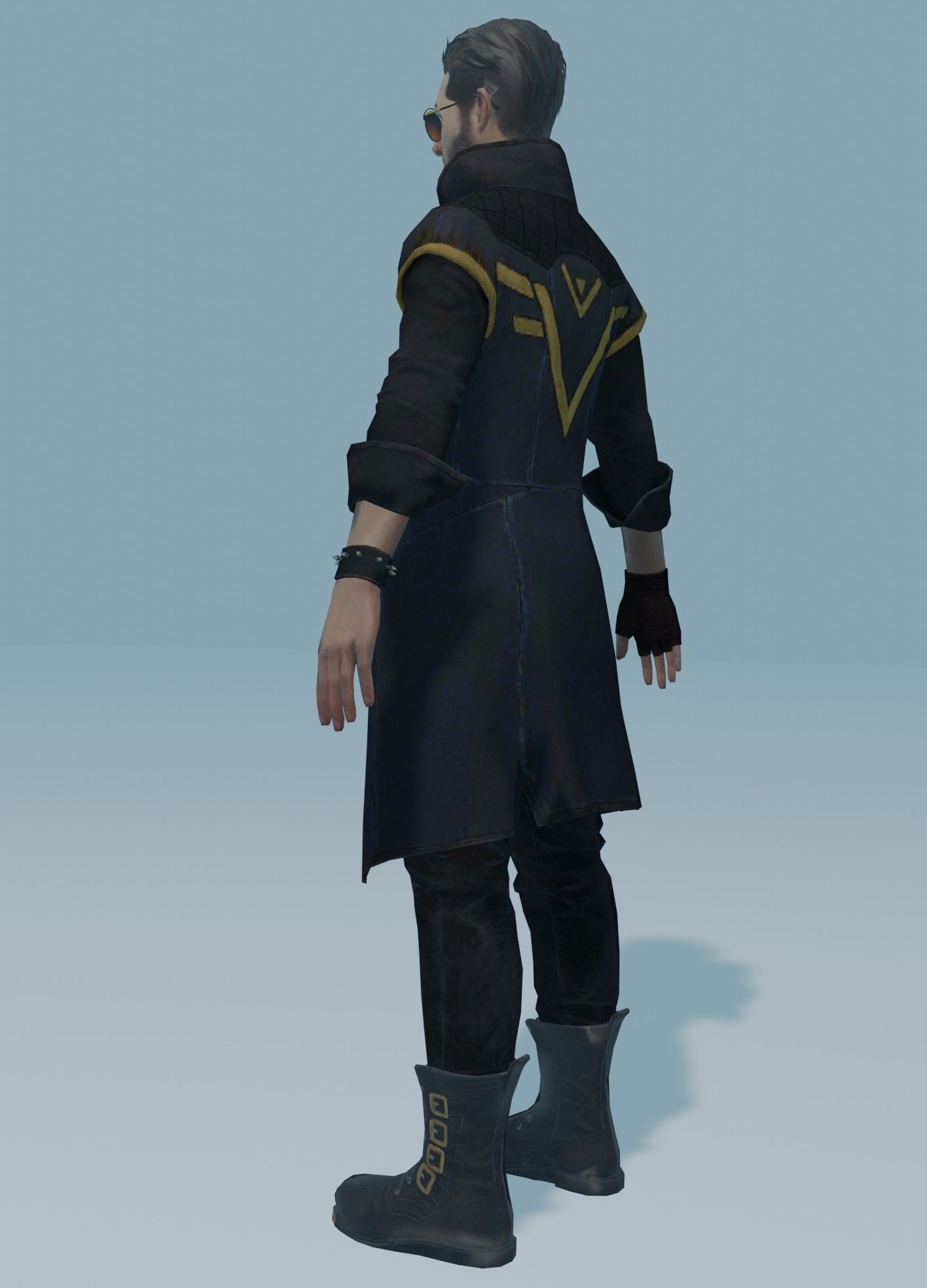 garena free fire DJalok 3d model Free low-poly 3D model_67