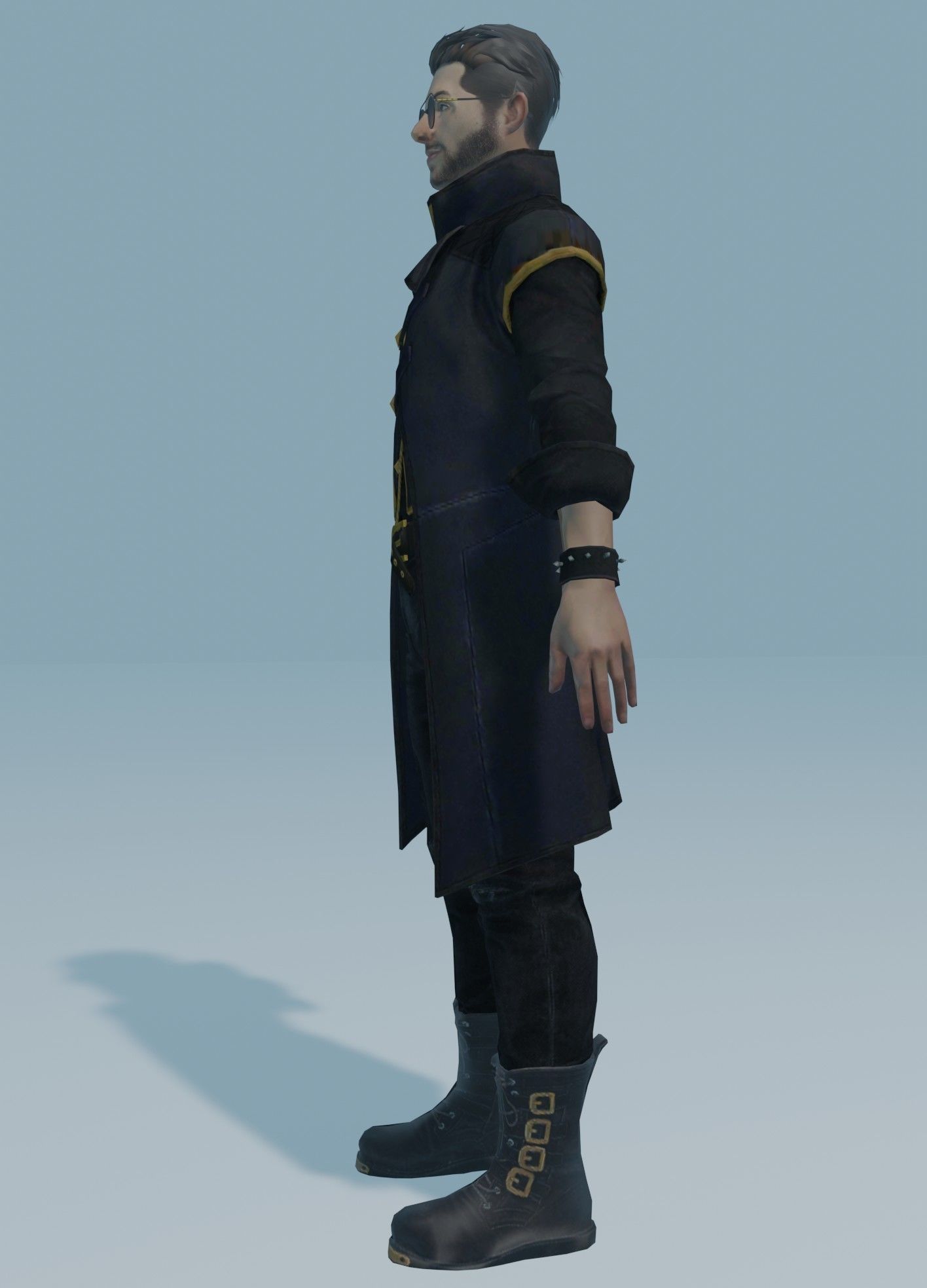 garena free fire DJalok 3d model Free low-poly 3D model_80