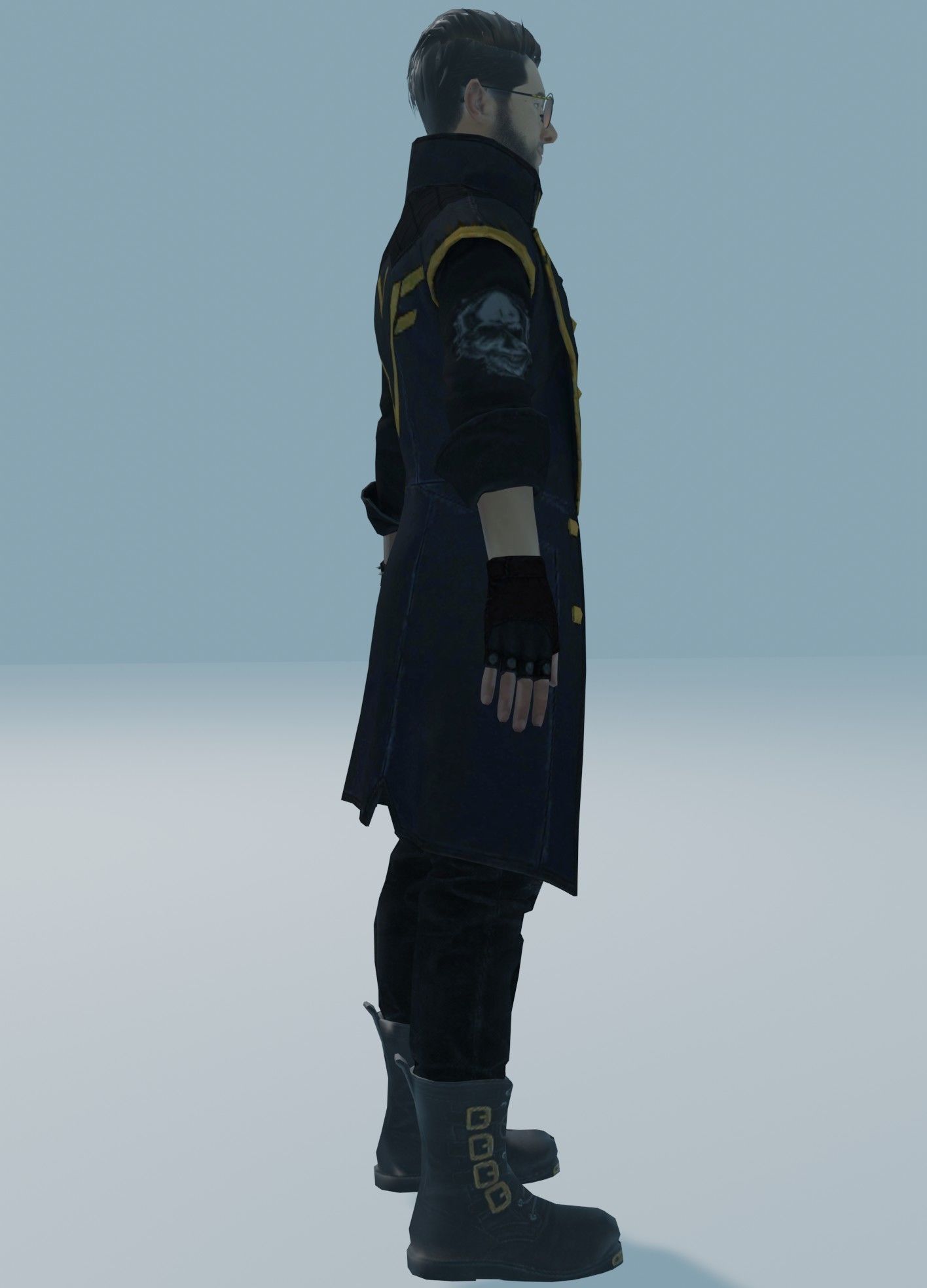 garena free fire DJalok 3d model Free low-poly 3D model_30