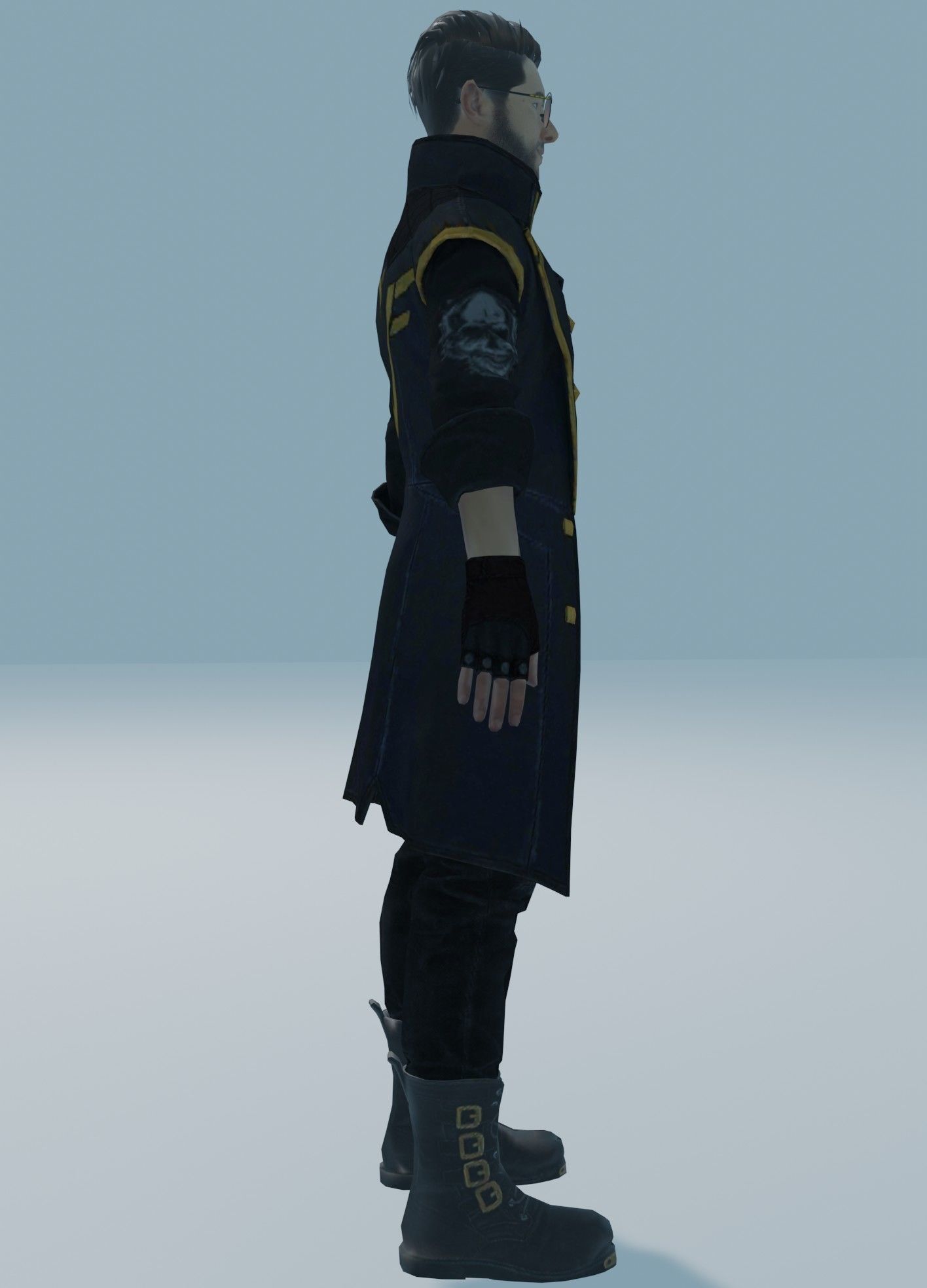 garena free fire DJalok 3d model Free low-poly 3D model_29