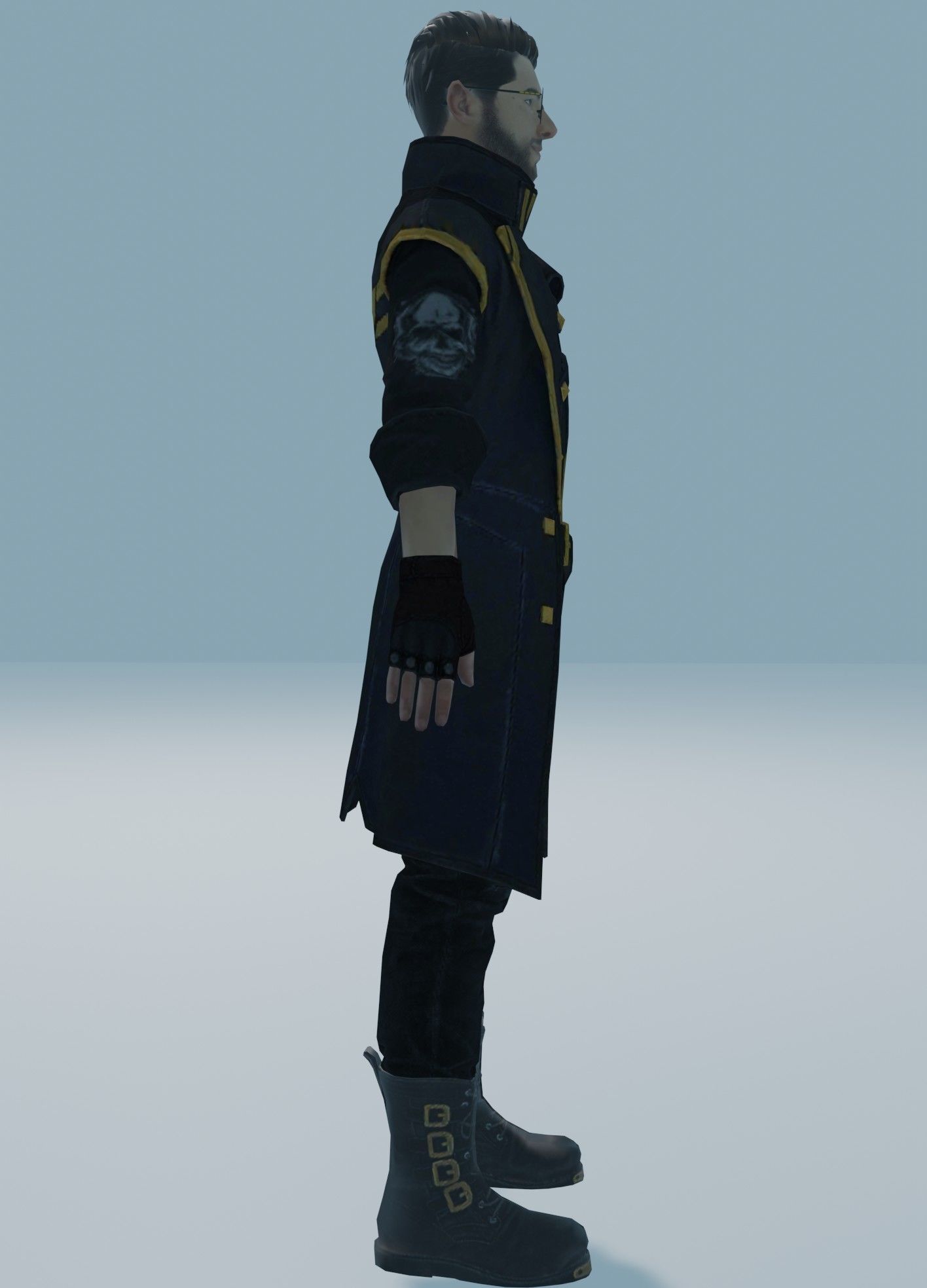 garena free fire DJalok 3d model Free low-poly 3D model_26