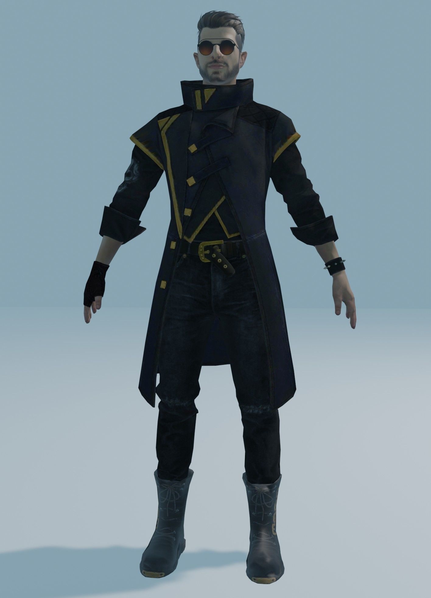 garena free fire DJalok 3d model Free low-poly 3D model_100