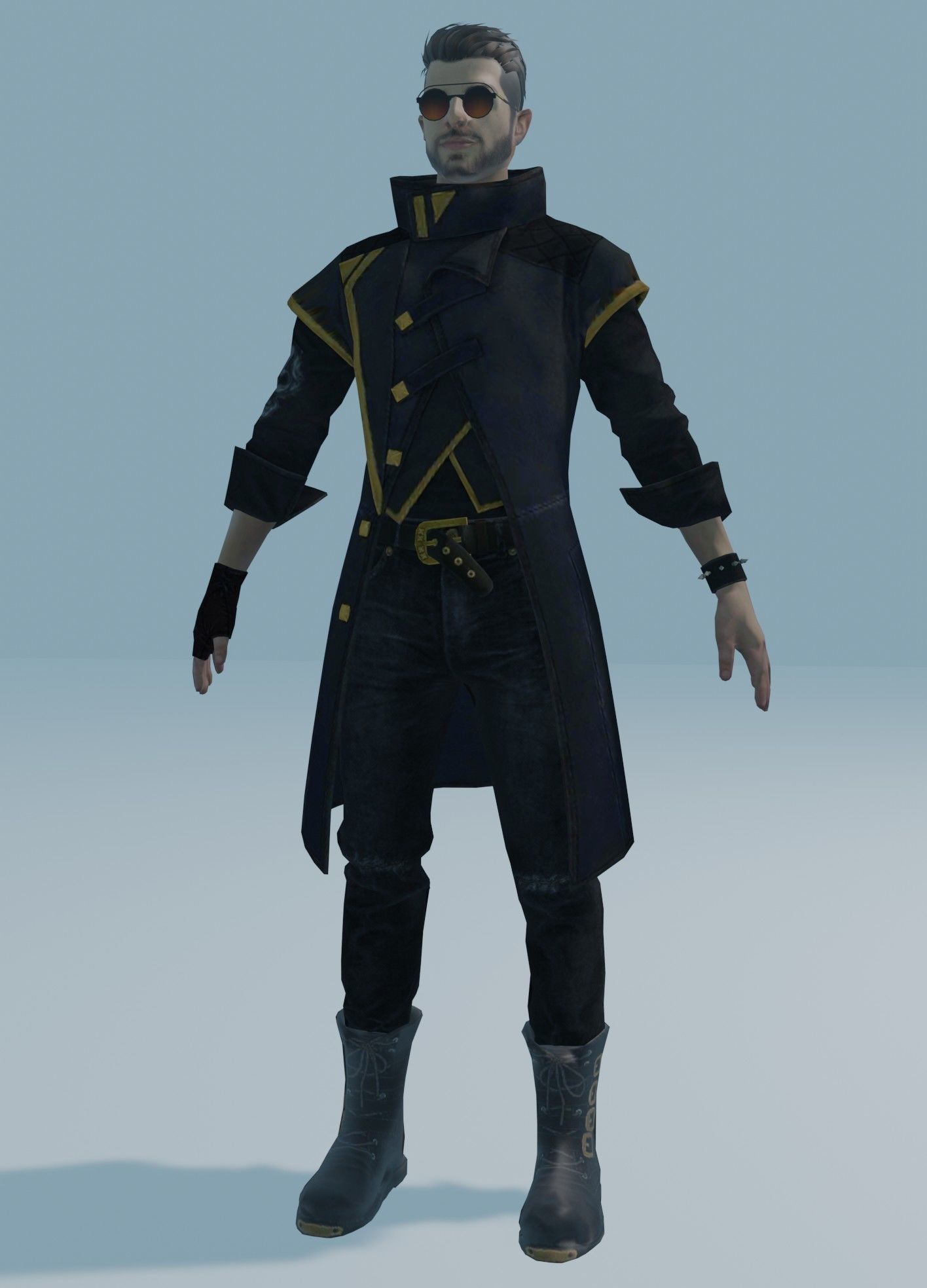 garena free fire DJalok 3d model Free low-poly 3D model_98