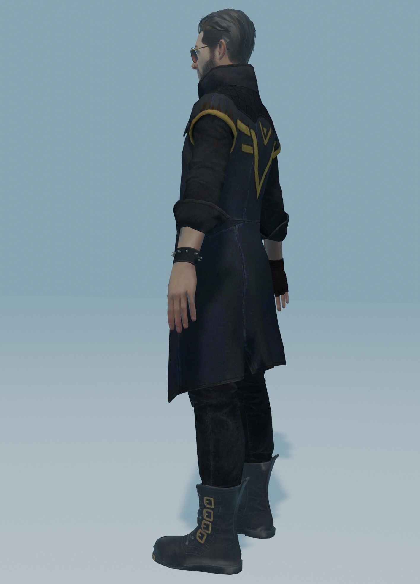 garena free fire DJalok 3d model Free low-poly 3D model_70