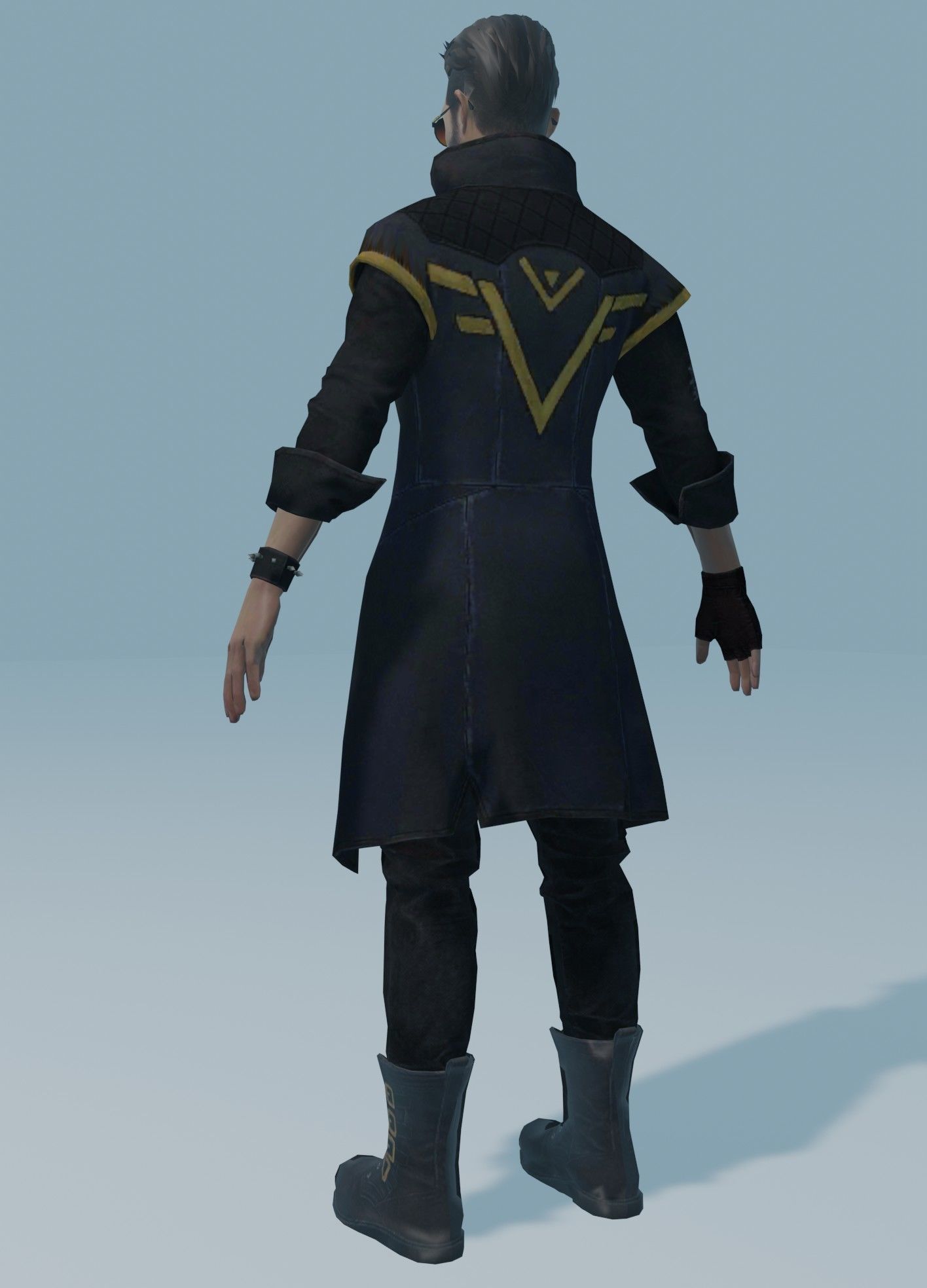 garena free fire DJalok 3d model Free low-poly 3D model_60