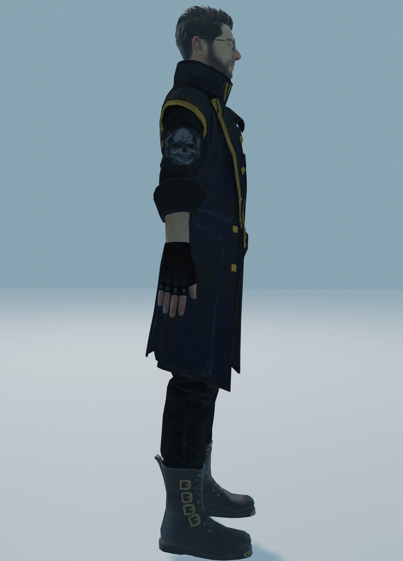 garena free fire DJalok 3d model Free low-poly 3D model_25