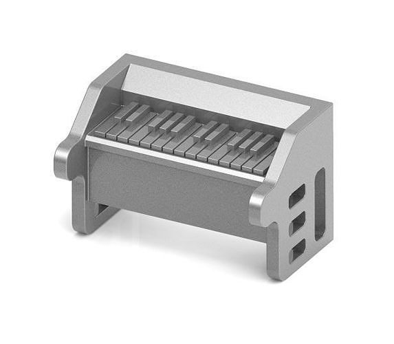 Stylish Mini Piano Toy 3D print model
