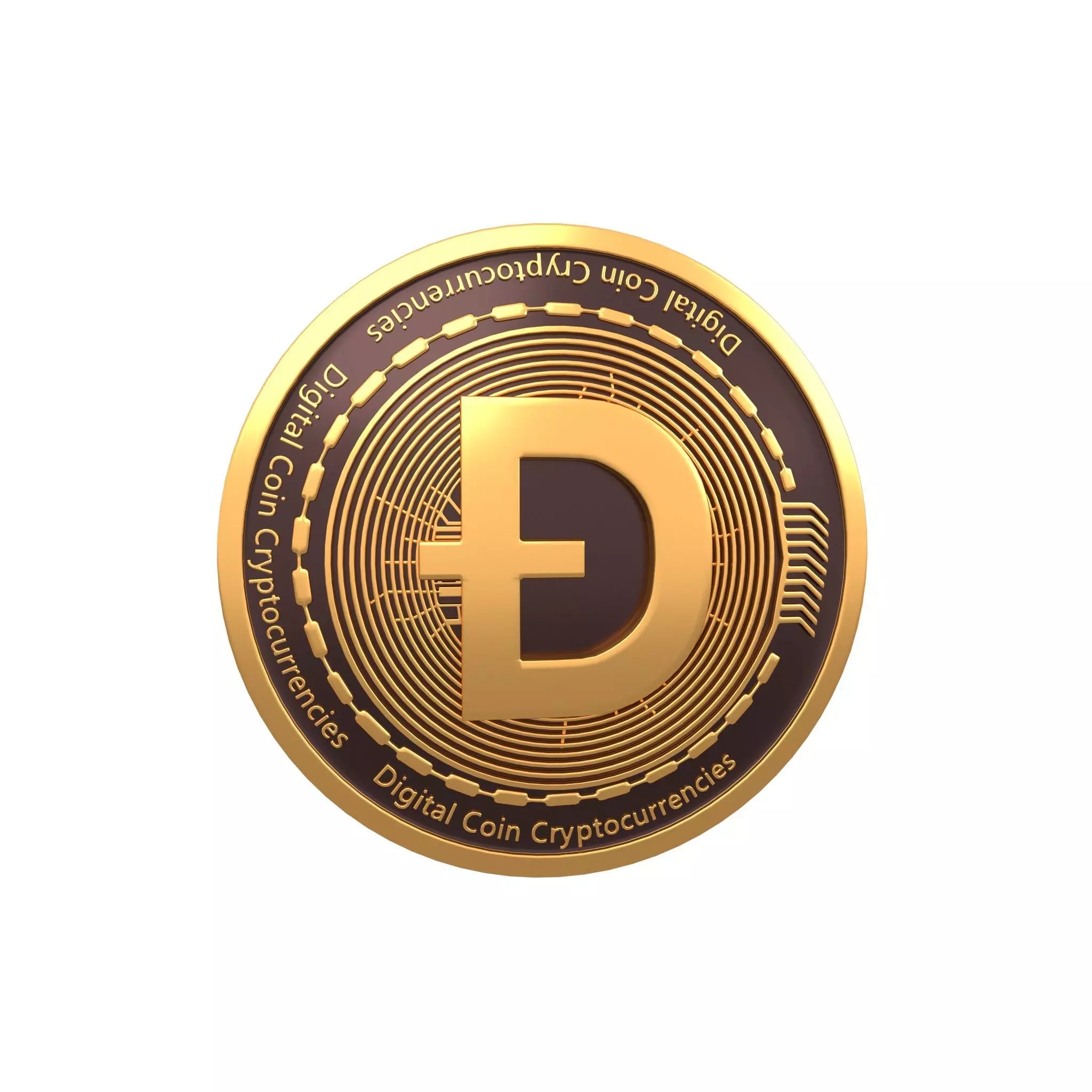 Doge Coin v5 001 3D model_0