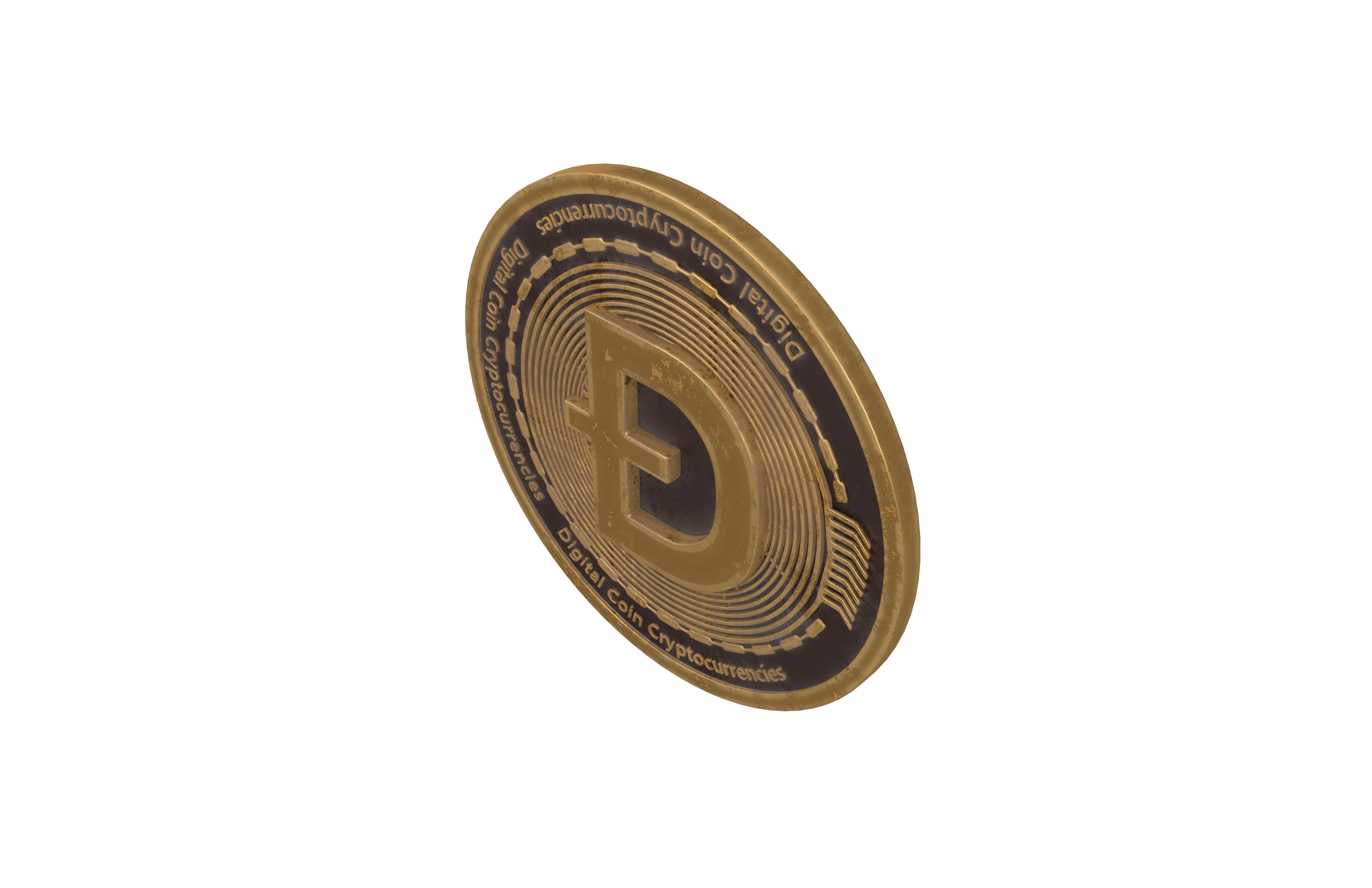 Doge Coin v5 002 3D model_1