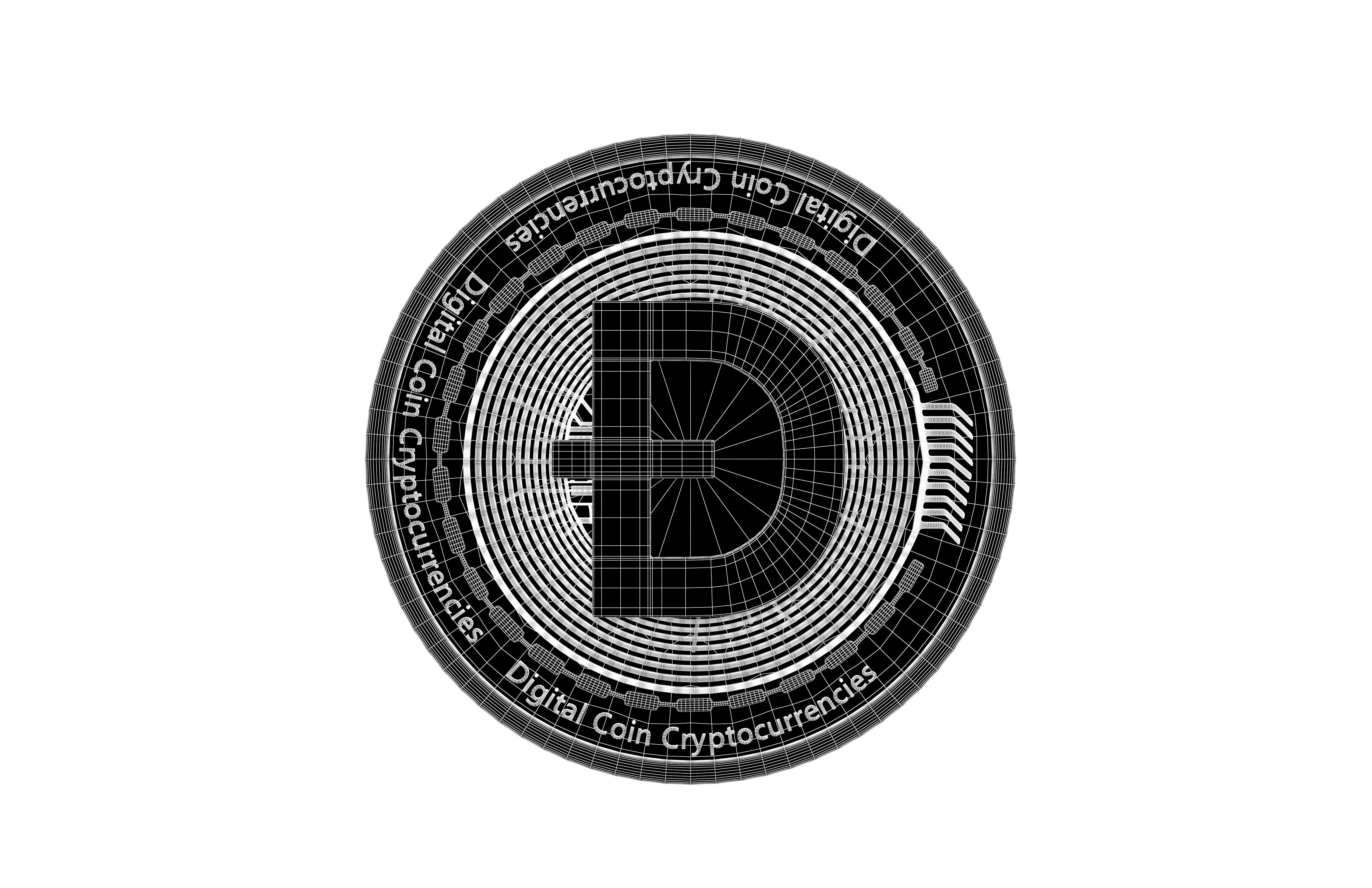 Doge Coin v5 002 3D model_5