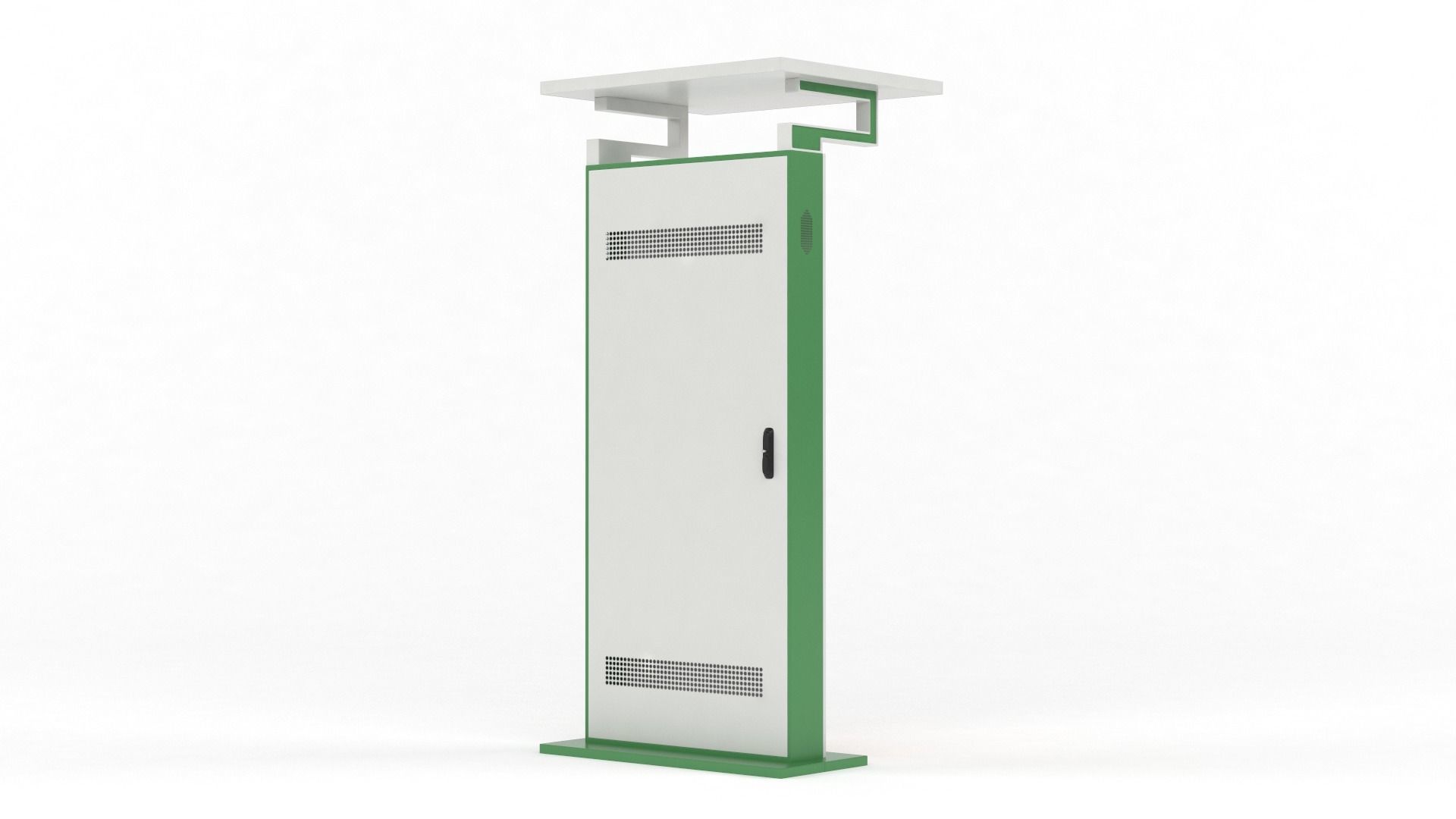 Information Kiosk 3D model_5