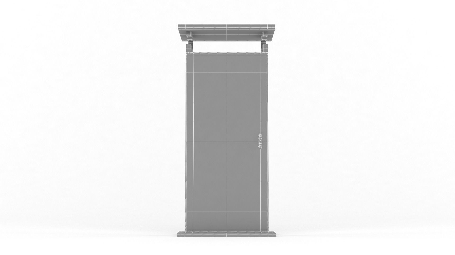 Information Kiosk 3D model_9