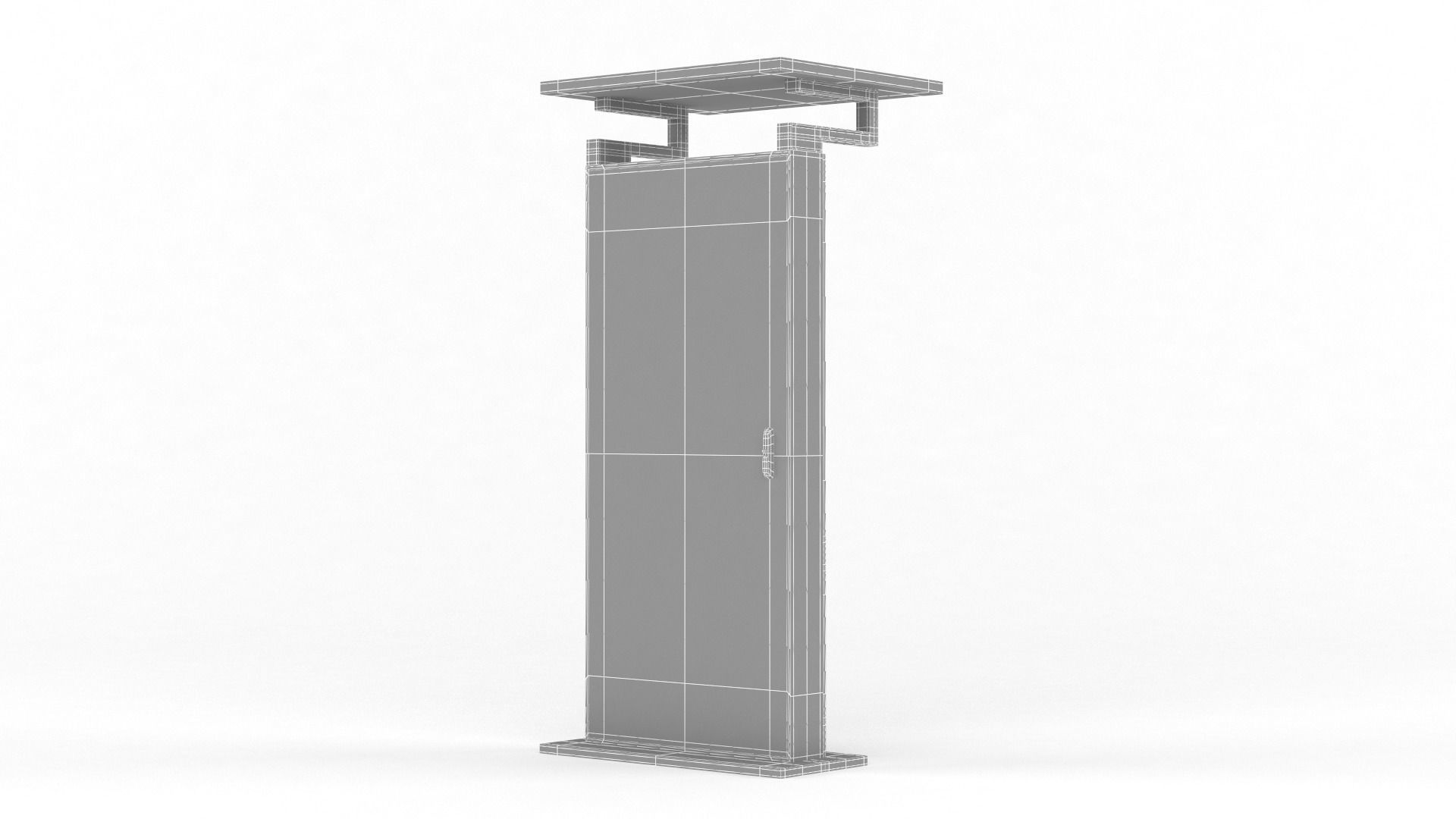 Information Kiosk 3D model_12