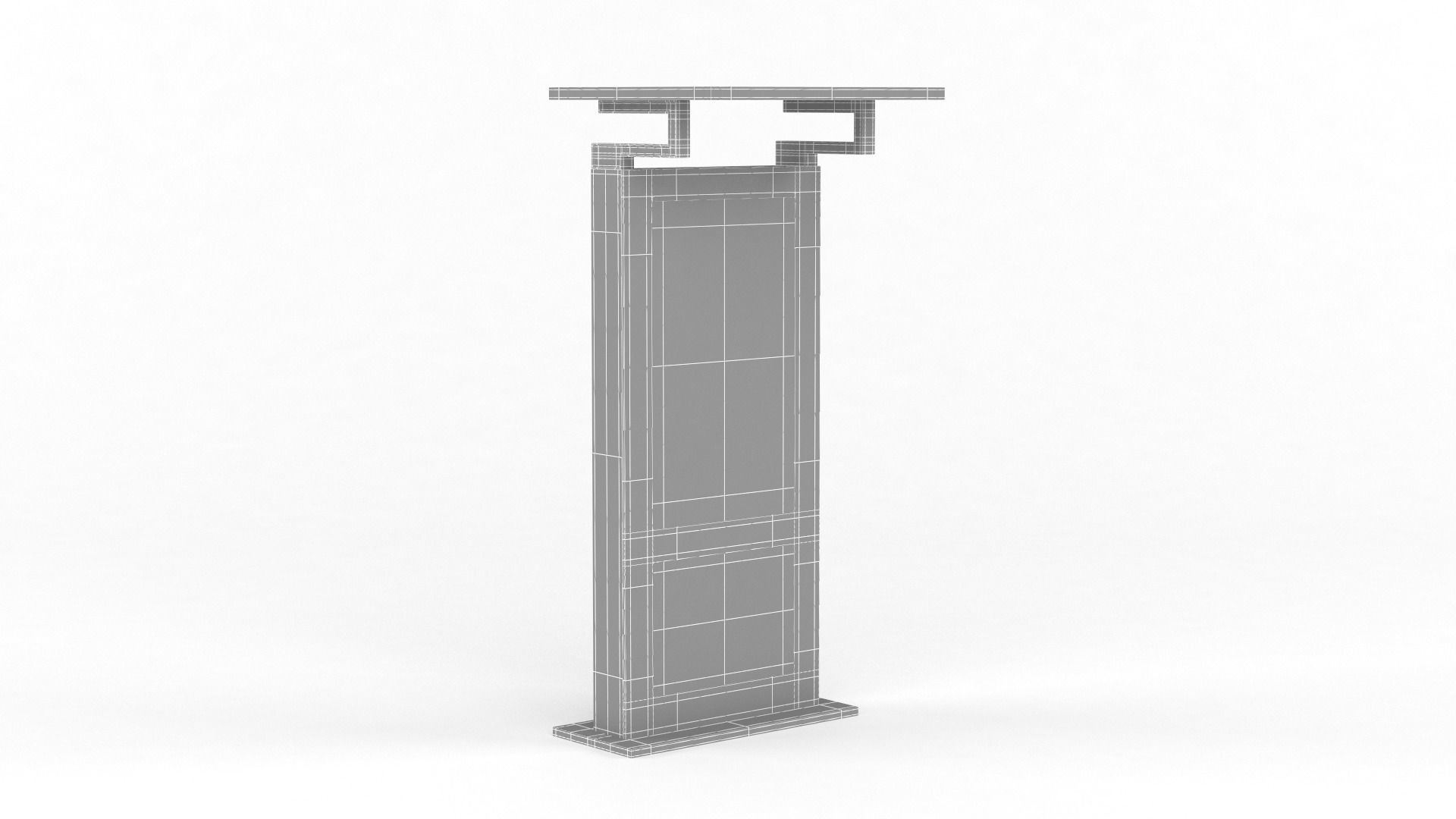 Information Kiosk 3D model_13