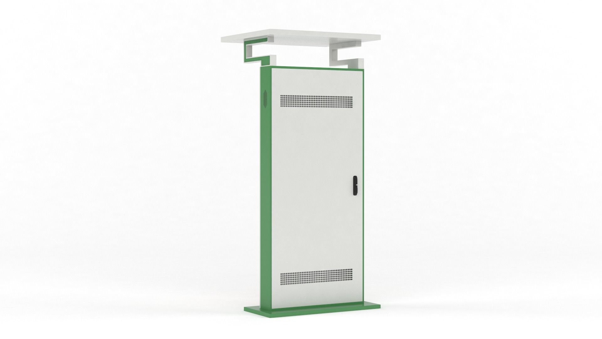 Information Kiosk 3D model_4