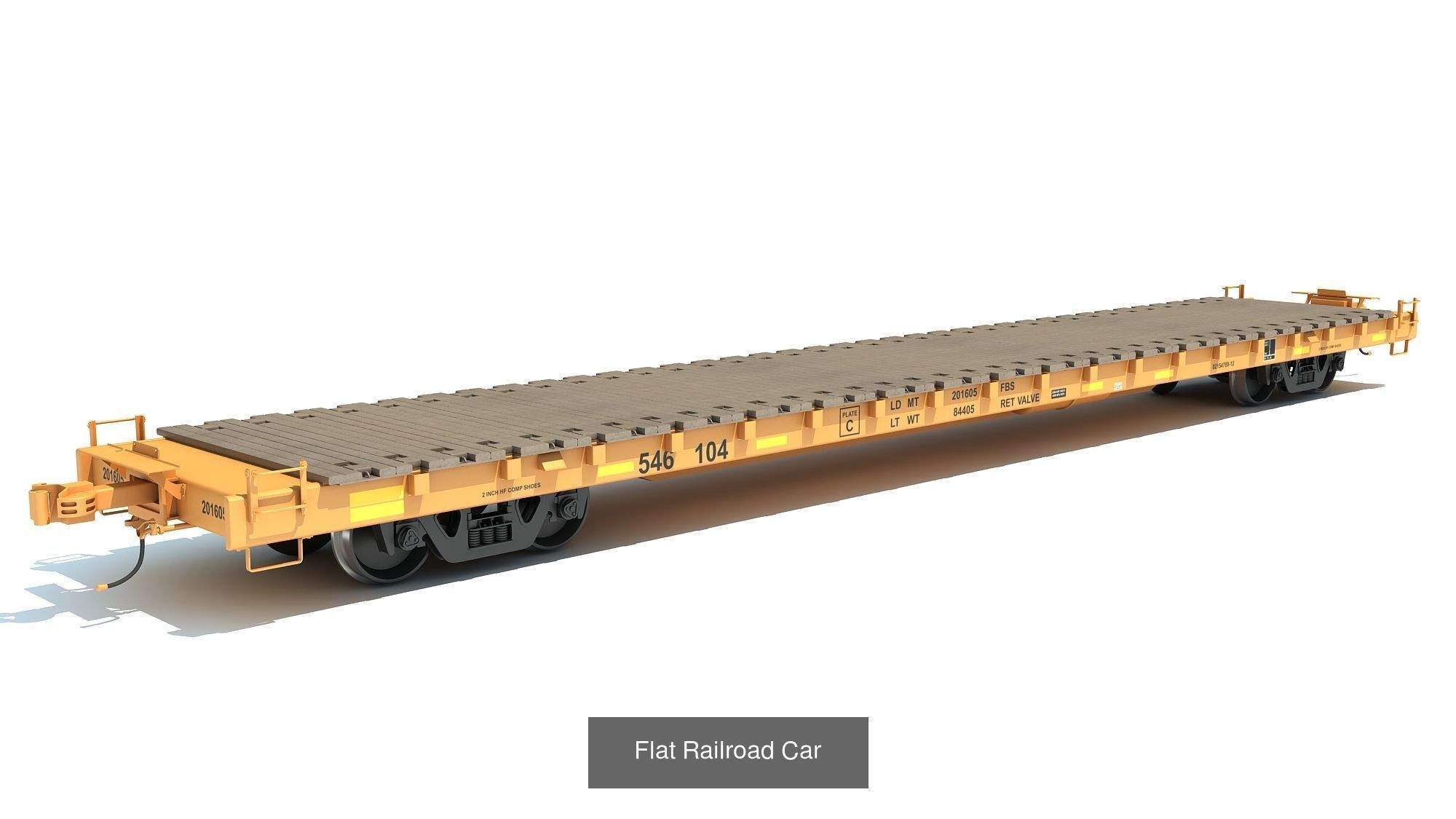 Canadian Pacific Freight Train 3D Model Collection_8