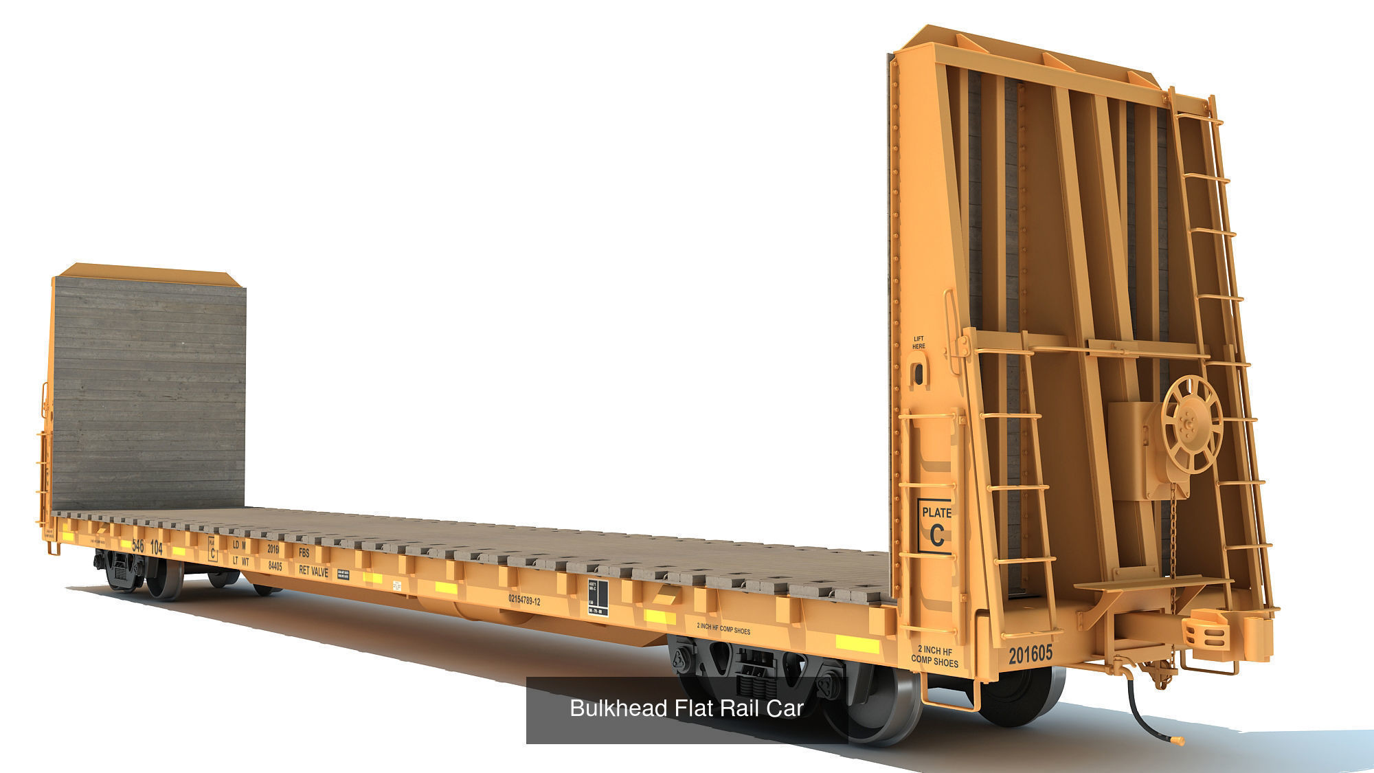 Canadian Pacific Freight Train 3D Model Collection_5