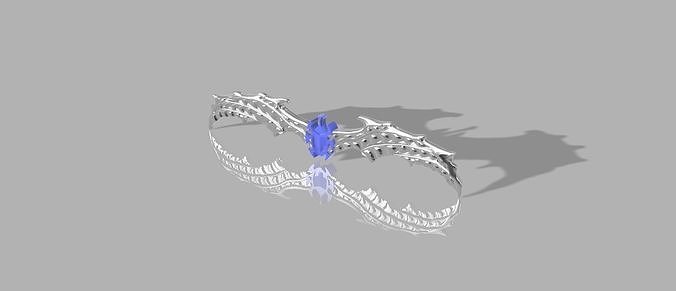 Batman Who Laughs Blue Beetle Batarang 3D print model