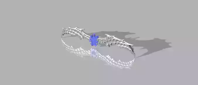 Batman Who Laughs Blue Beetle Batarang 3D print model