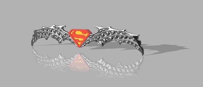 Batman Who Laughs Krypton Batarang 3D print model
