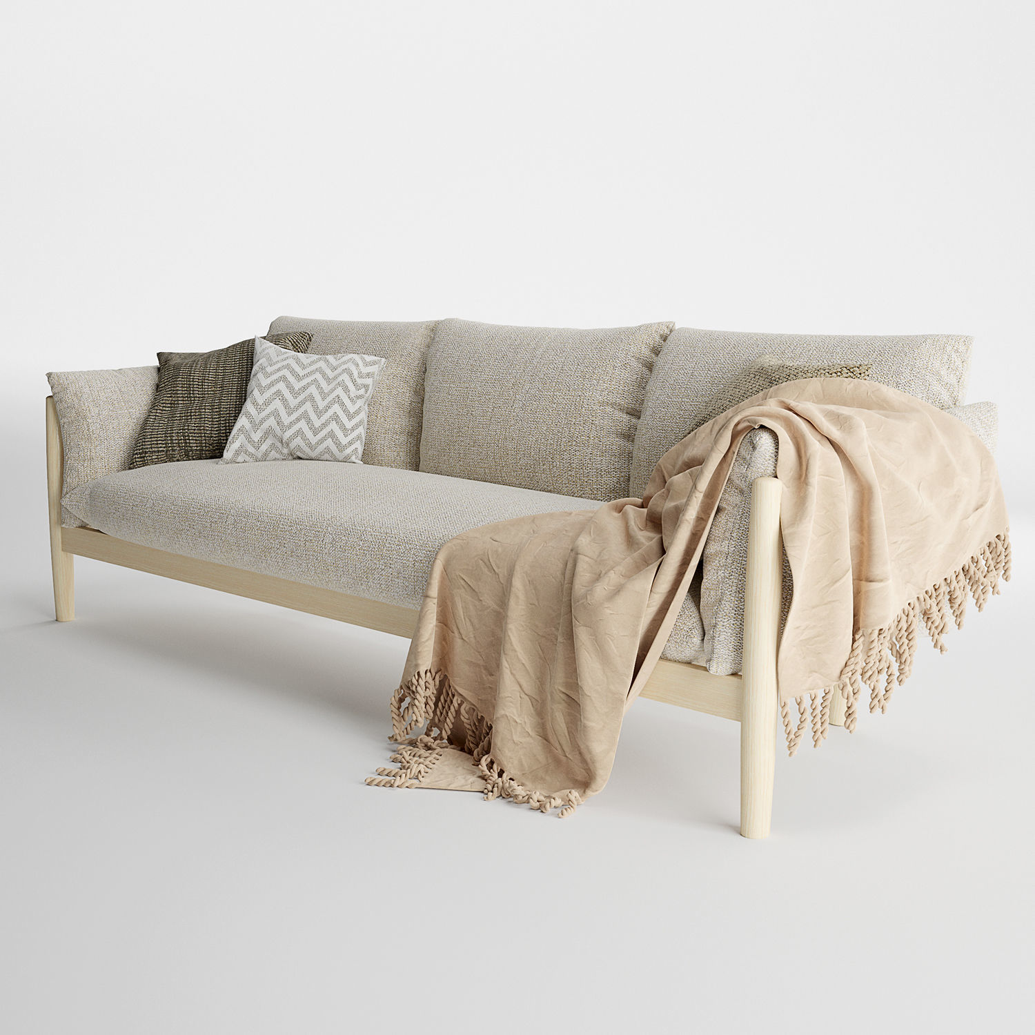 Tapio Sofa Paola Lenti 3D model CGTrader