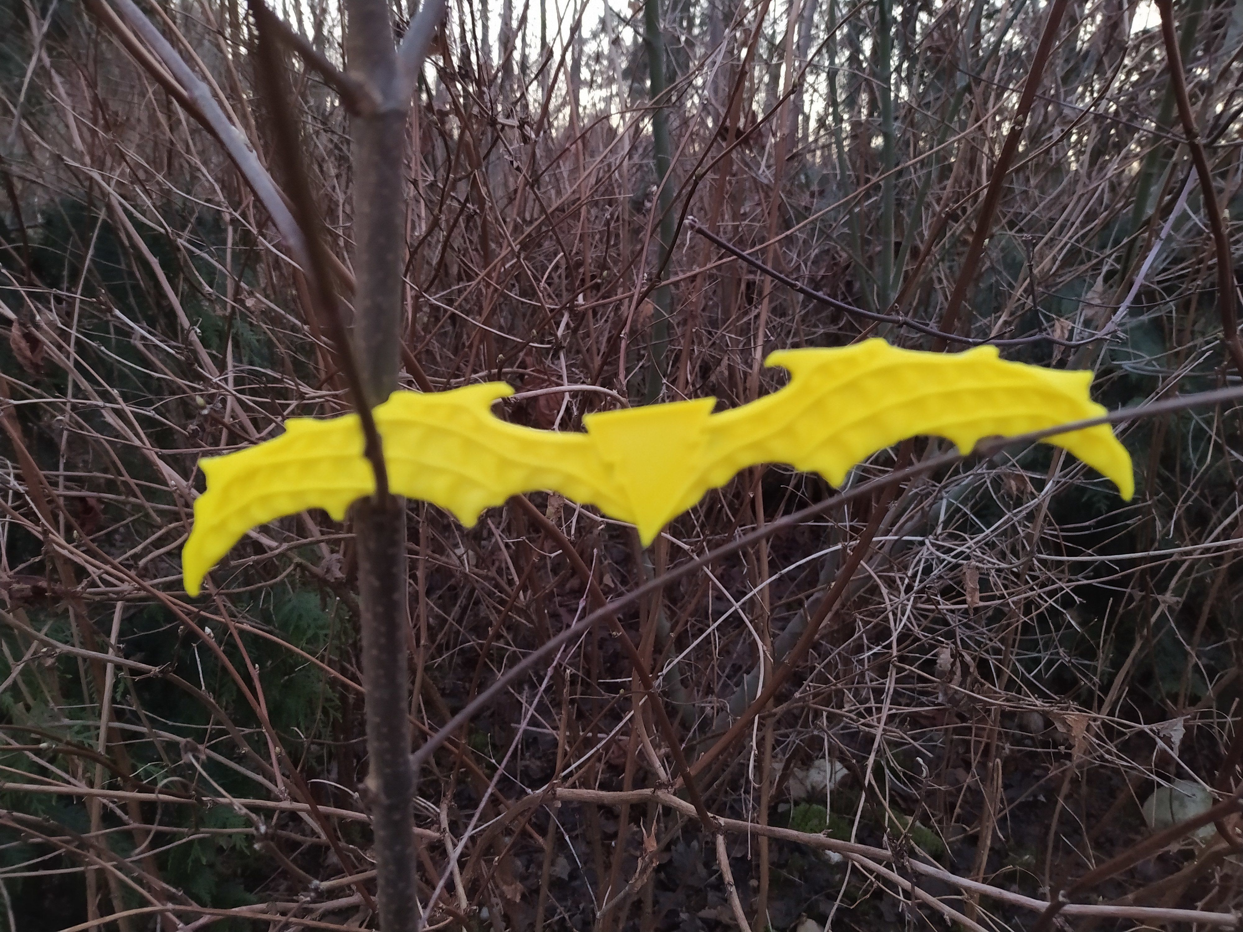 Batman Who Laughs Shazam Batarang 3D print model_2