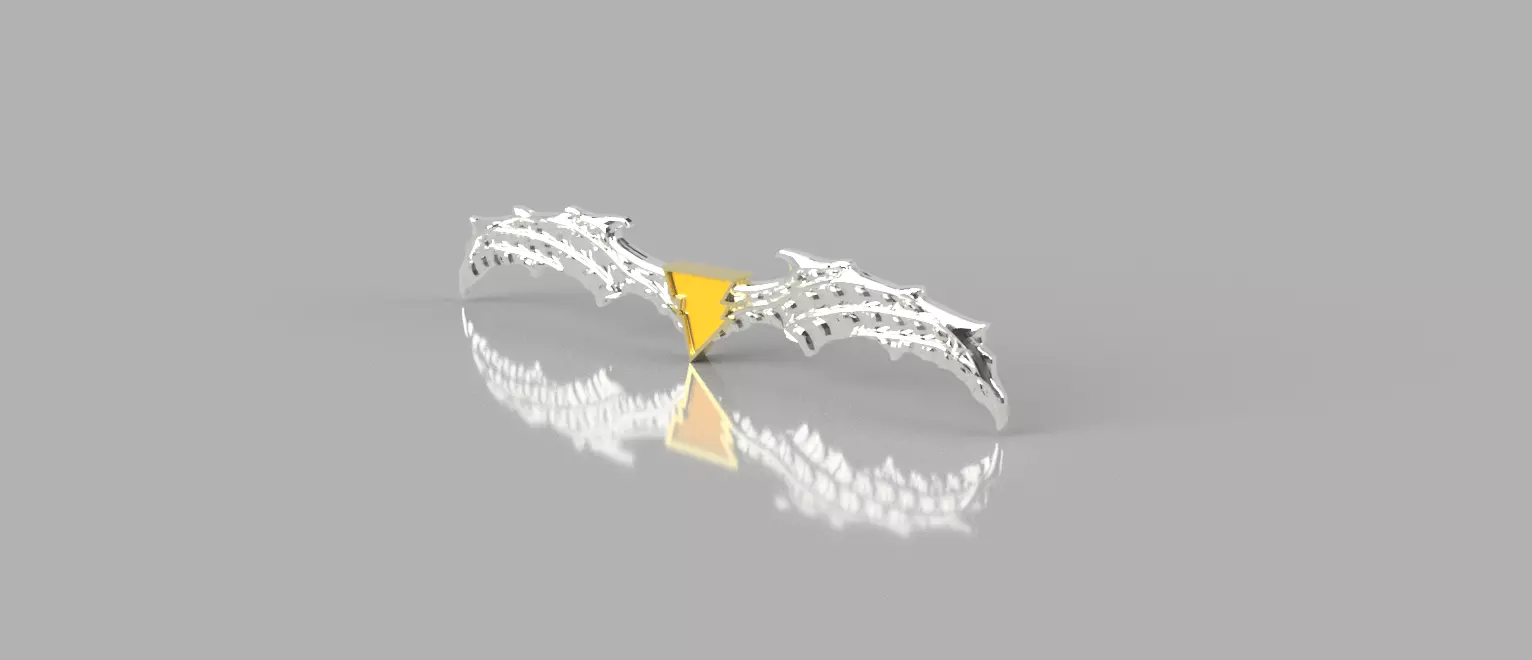 Batman Who Laughs Shazam Batarang 3D print model_0