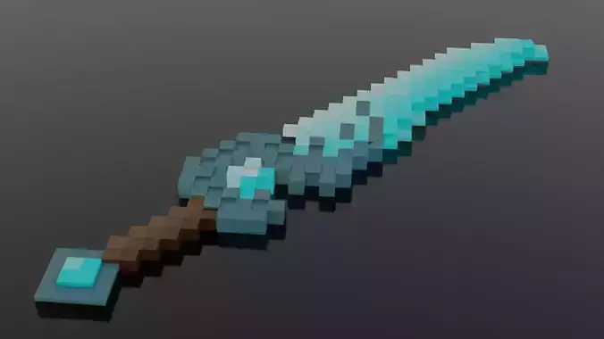 Pixel 3d sword